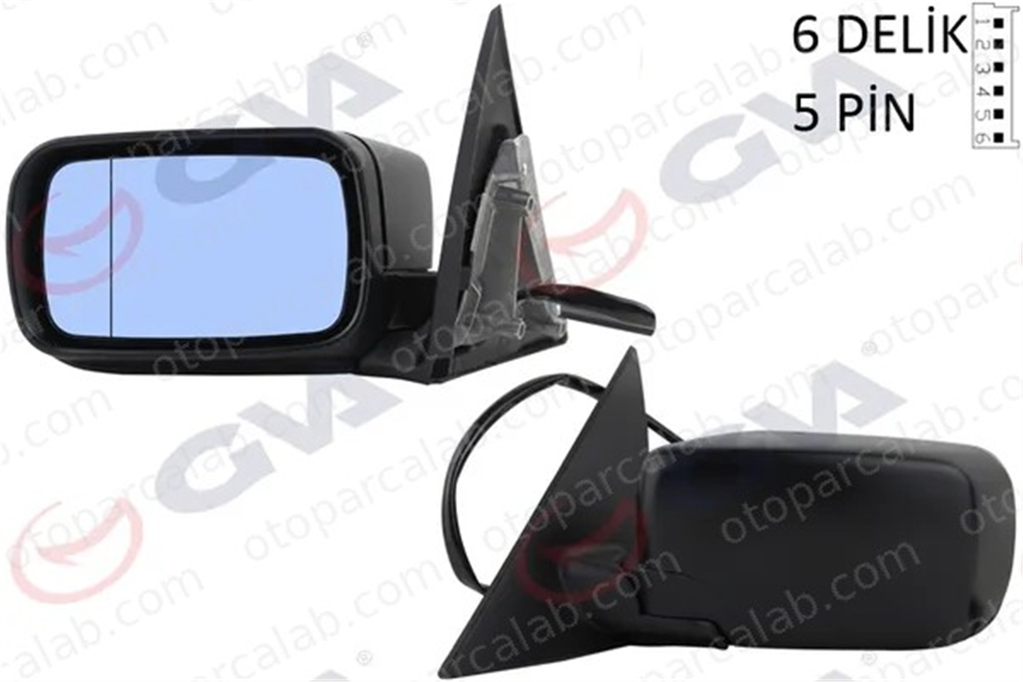 GVA 1099350 Dikiz Aynası Dış Sol BMW 3 3 Touring 51168250436 51168245125