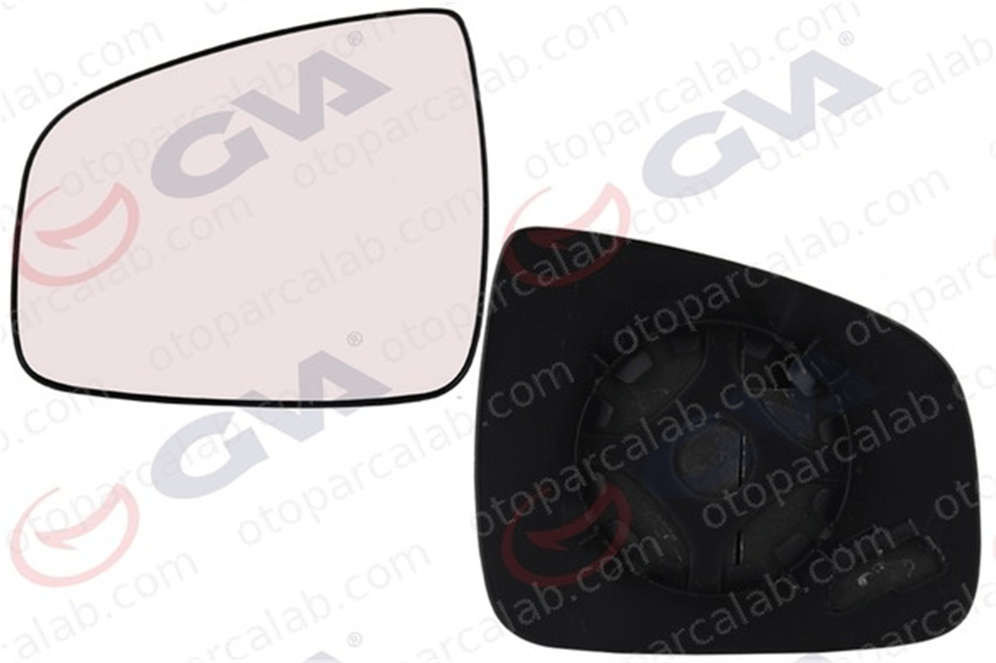 GVA 1119060 Ayna Camı Dış Sol DACIA DUSTER LOGAN 963661279R 6001549716
