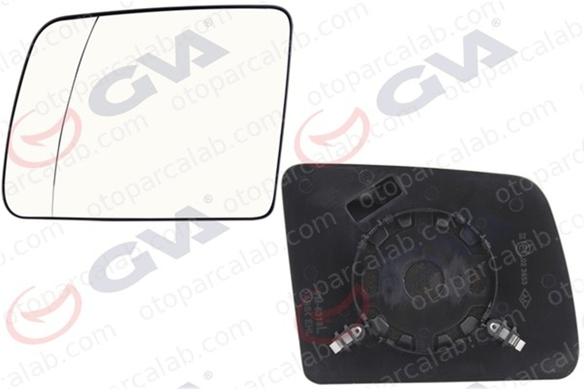 GVA 1133006 Ayna Camı Dış Sol FORD TOURNEO CONNECT TRANSIT CONNECT 4973827
