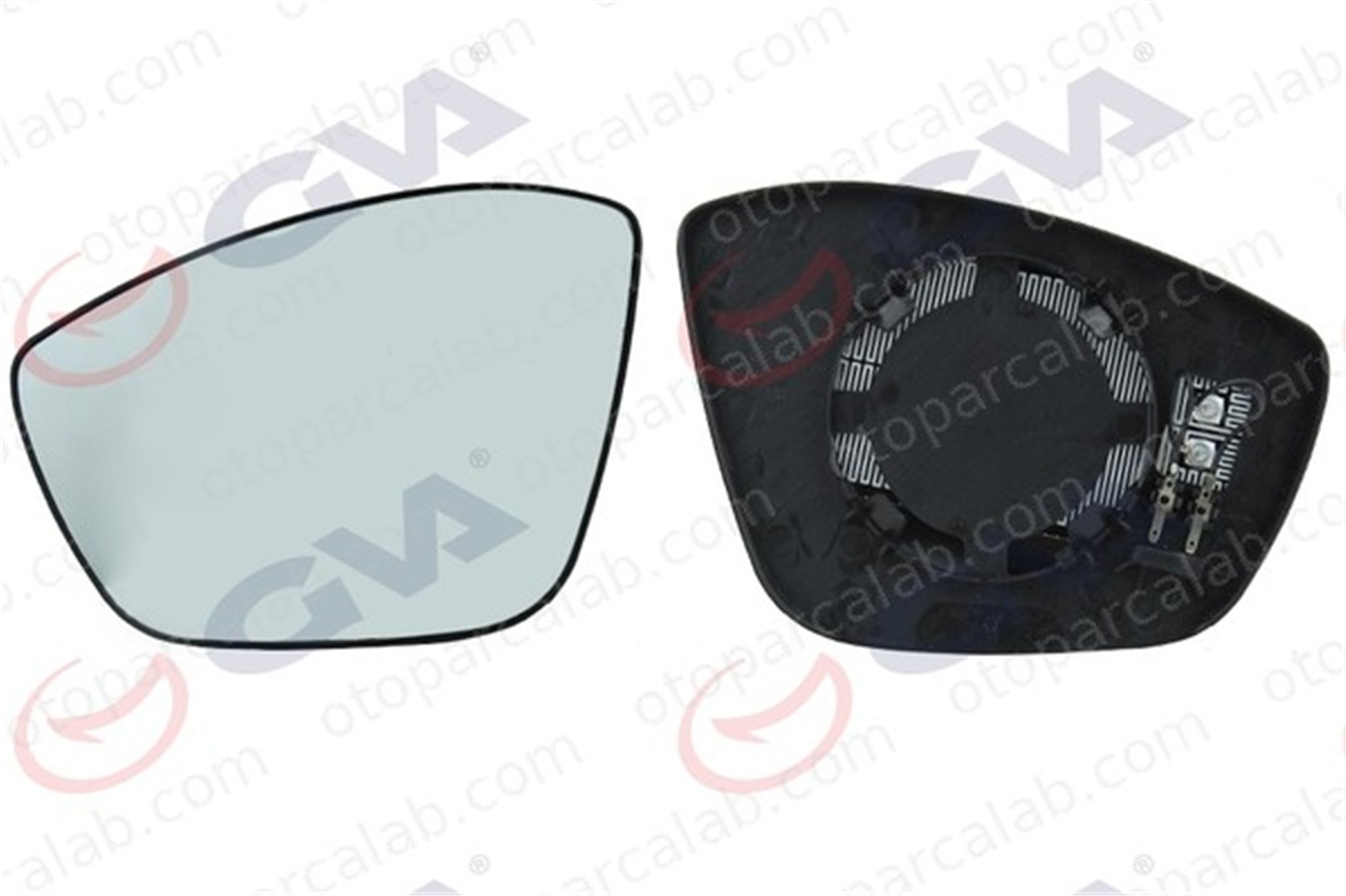 GVA 1143090 Ayna Camı Dış Sol PEUGEOT 208 I 308 II 1607512180 1610707580
