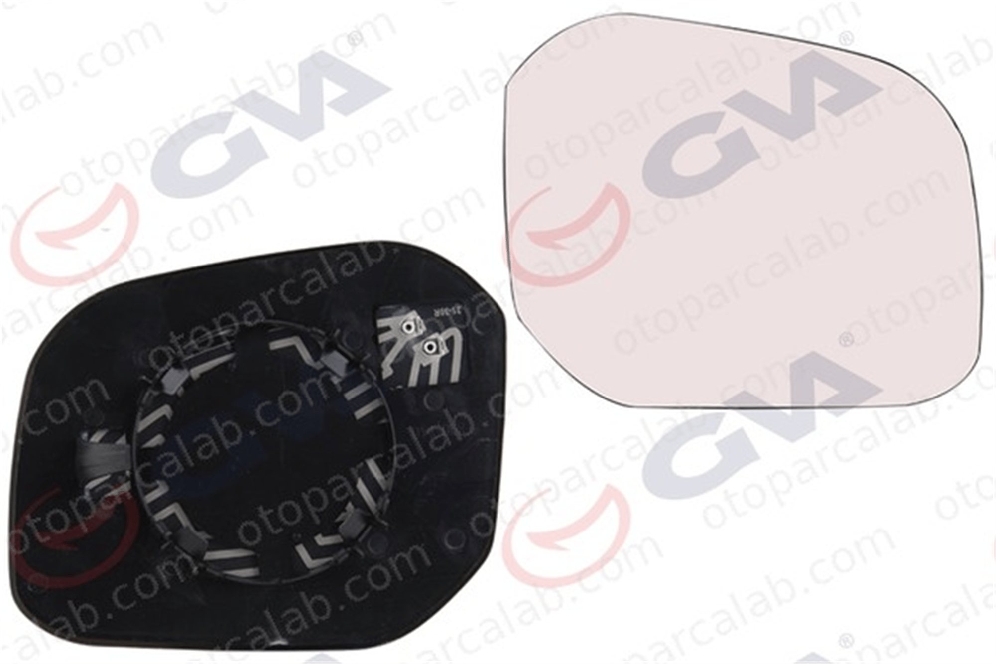 GVA 1175234 Ayna Camı Dış Sağ VW CADDY IV Kasa/büyük limuzin CADDY IV MPV 2K5857522A 2K5857522C