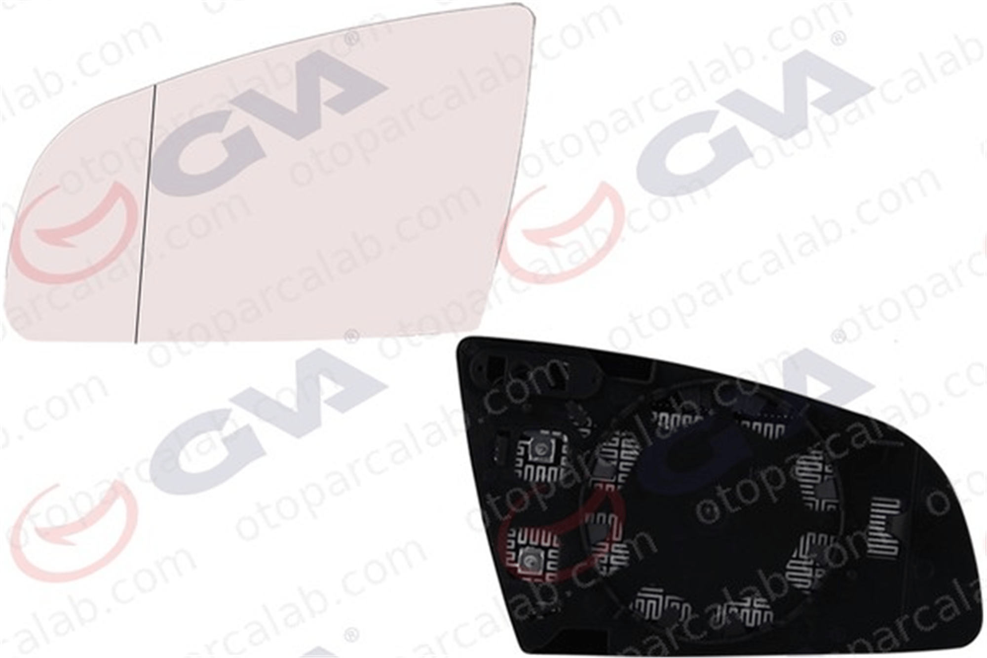 GVA 1175730 Ayna Camı Dış Sol AUDI A4 B7 A4 B7 Avant 8E0857535C 8E0857535E