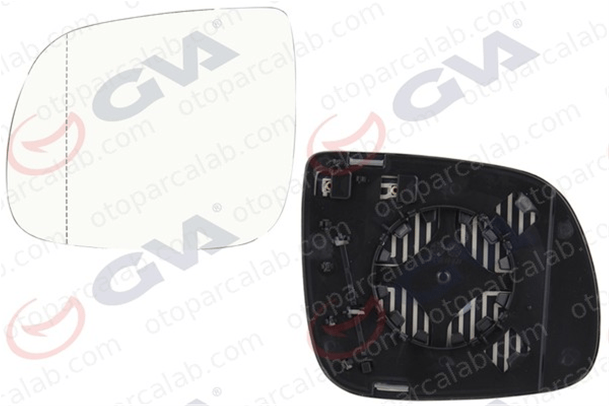GVA 1175811 Ayna Camı Dış Sol AUDI Q5 Q7 8R0857535E