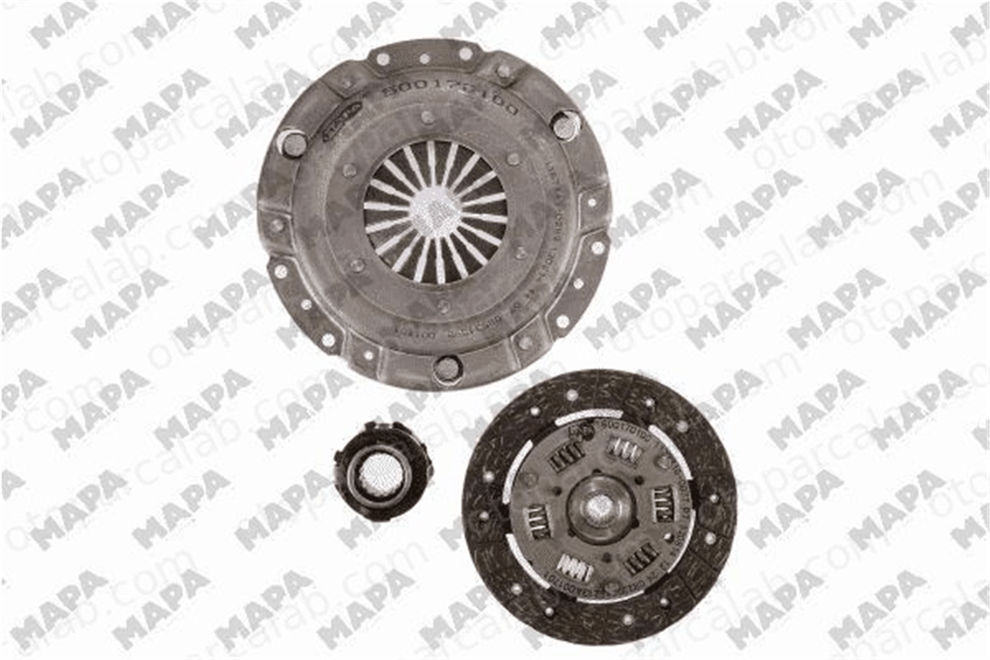 GVA 1615000 Debriyaj Seti RENAULT 12 12 Variable 7701464770 7700520064