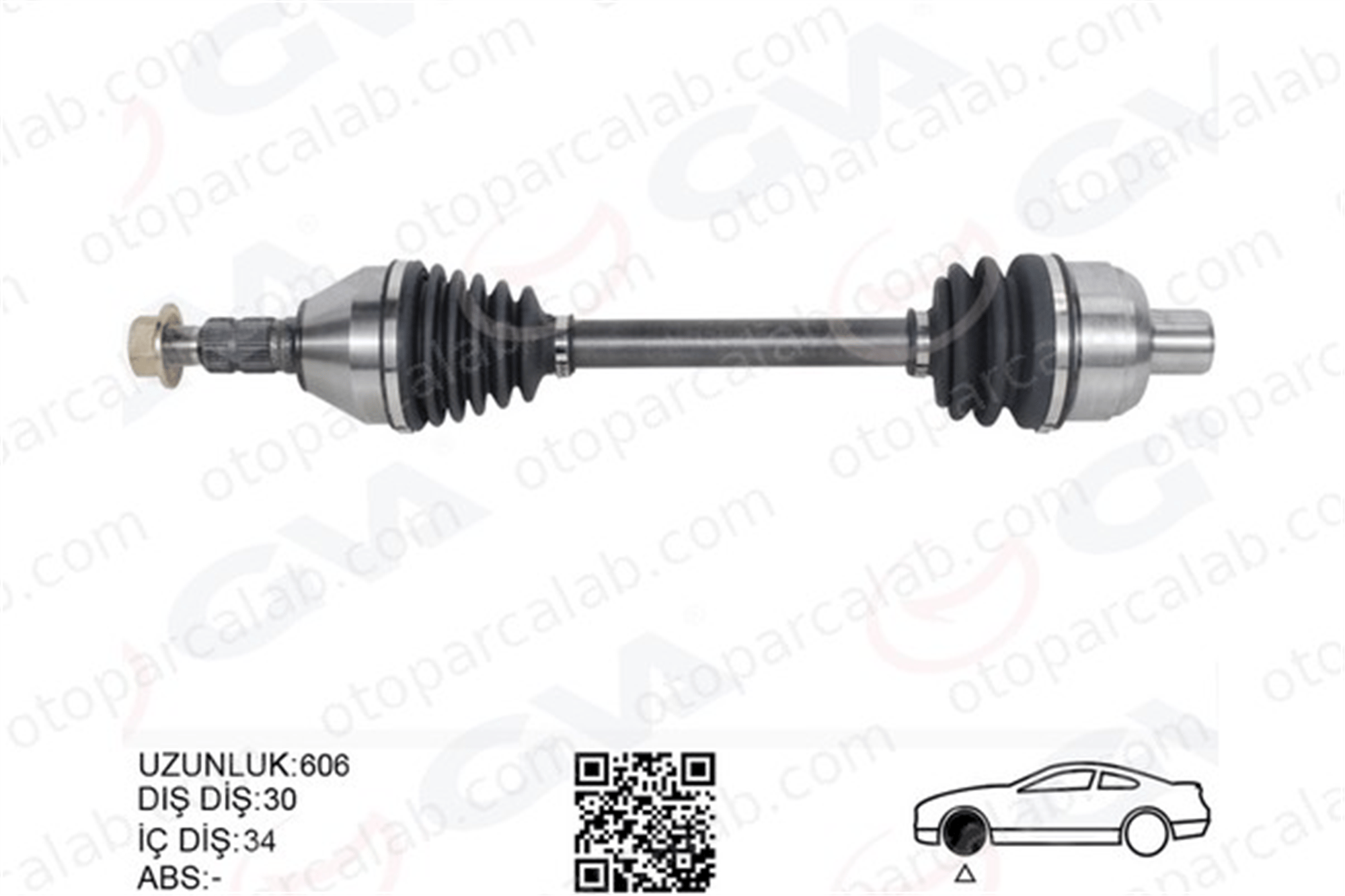 GVA 4491216 Aks Komple Ön Sağ OPEL INSIGNIA A INSIGNIA A Sedan 13265648 22796274