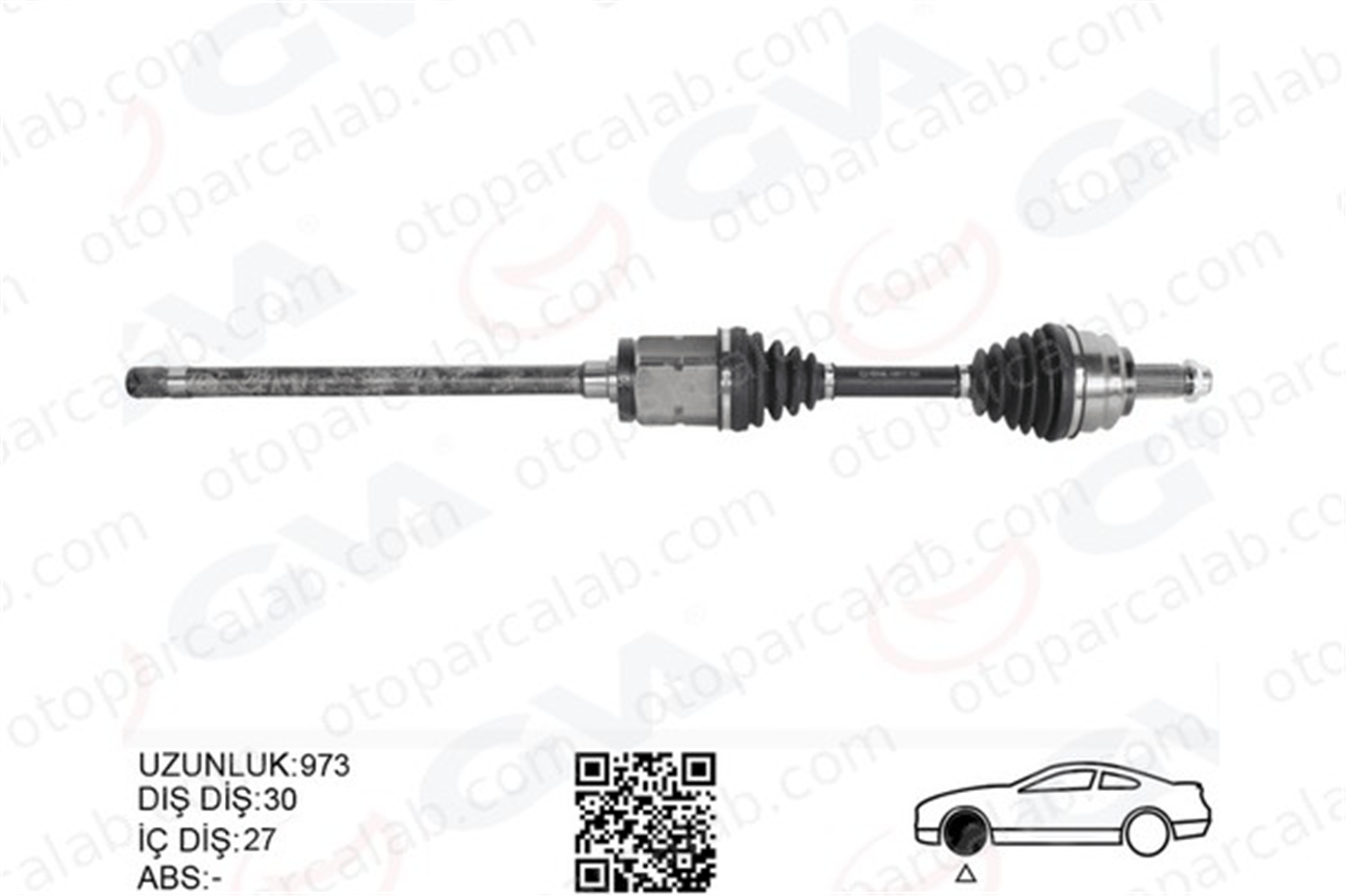 GVA 4499117 Aks Komple Ön Sağ BMW X5 31607561342 31607505004
