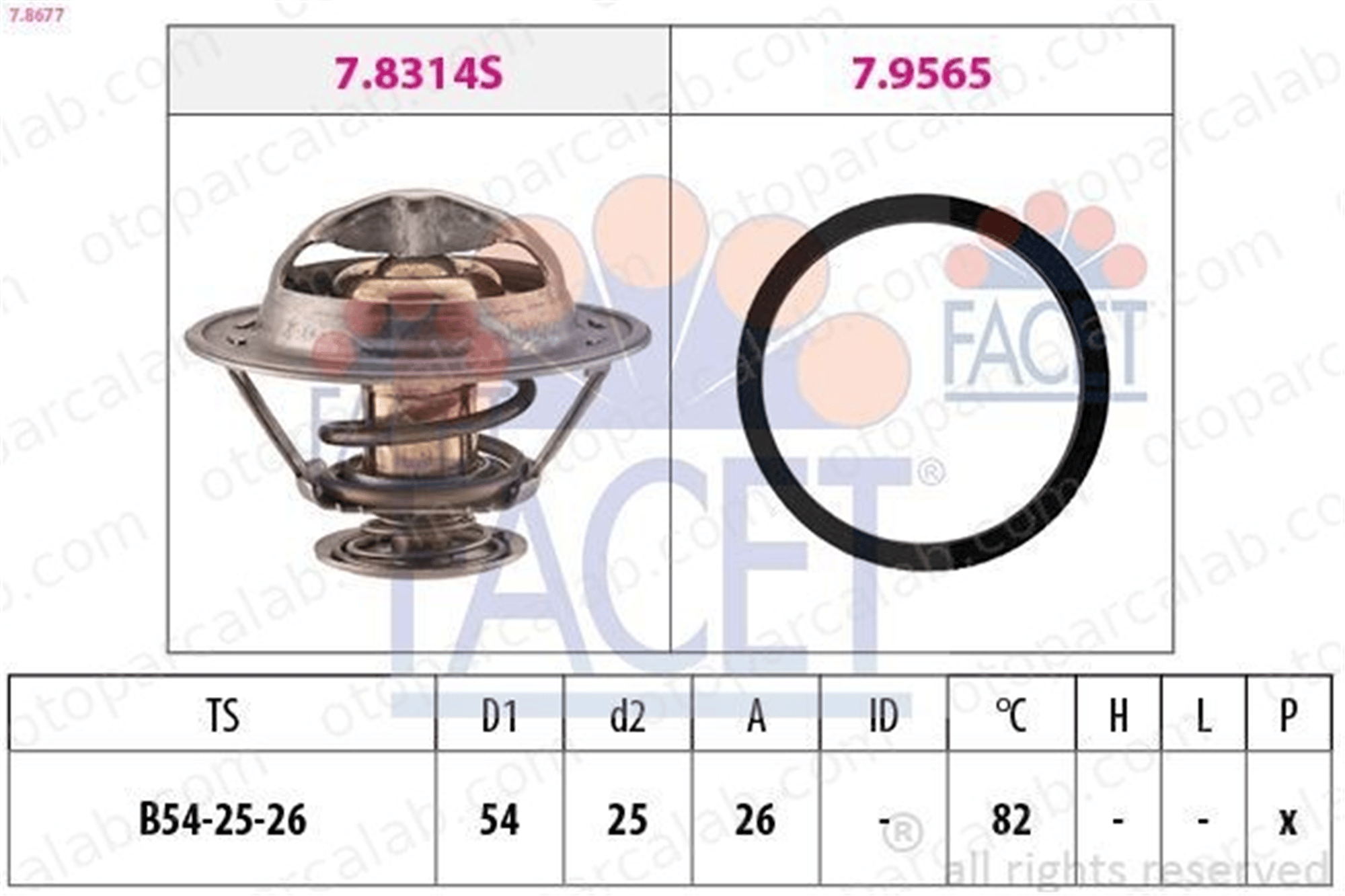 GVA 5127111 Termostat 83 °C PEUGEOT BOXER Minibüs/Otobüs BOXER Panelvan/Van 133890 9161123