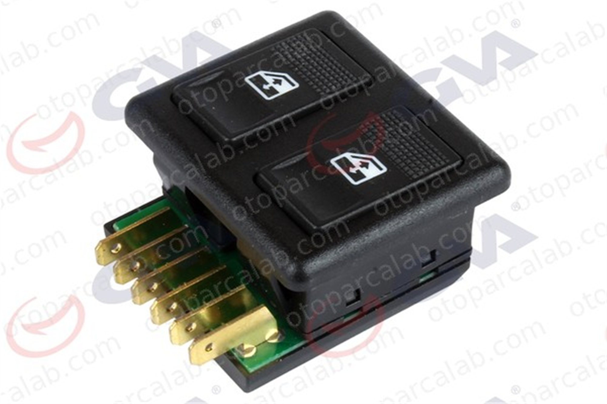GVA 8024002 Cam Açma Düğmesi Ön Sağ FIAT UNO LANCIA Y10 181449680