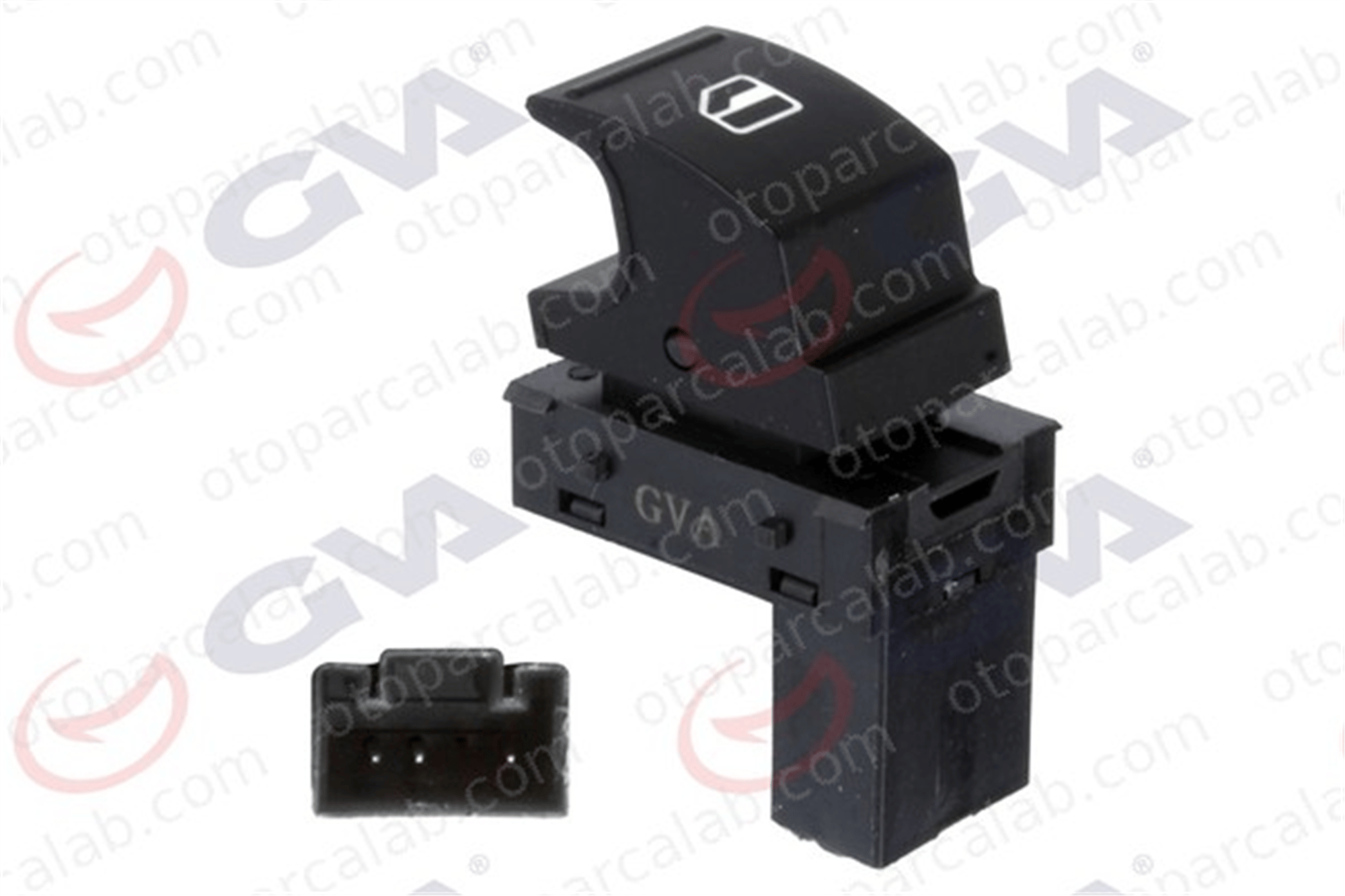 GVA 8075010 Cam Açma Düğmesi Ön Sağ SEAT IBIZA IV SC IBIZA IV 7L6959855B 1K0959855