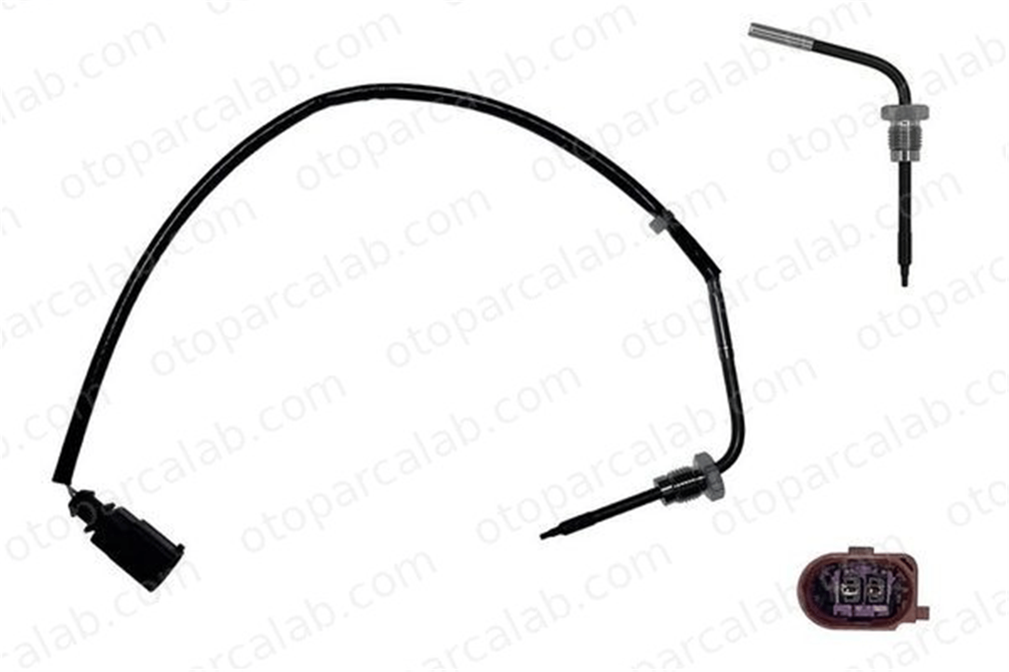 GVA 9103206 Egzoz Sıcaklık Sensörü SEAT IBIZA IV IBIZA IV SC 3P906088C 3L906088FG