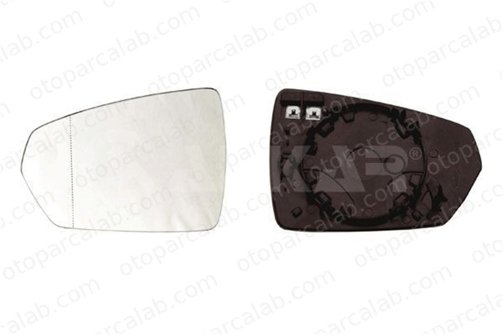 GVA 9107474 Ayna Camı Dış Sol VW POLO VI AUDI A1 City Carver 2G0857521B