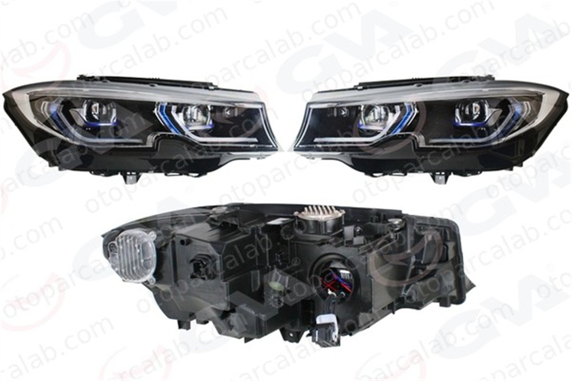 GVA 9107746 Far Sağ ve Sol BMW 3 63118496161 63118496162
