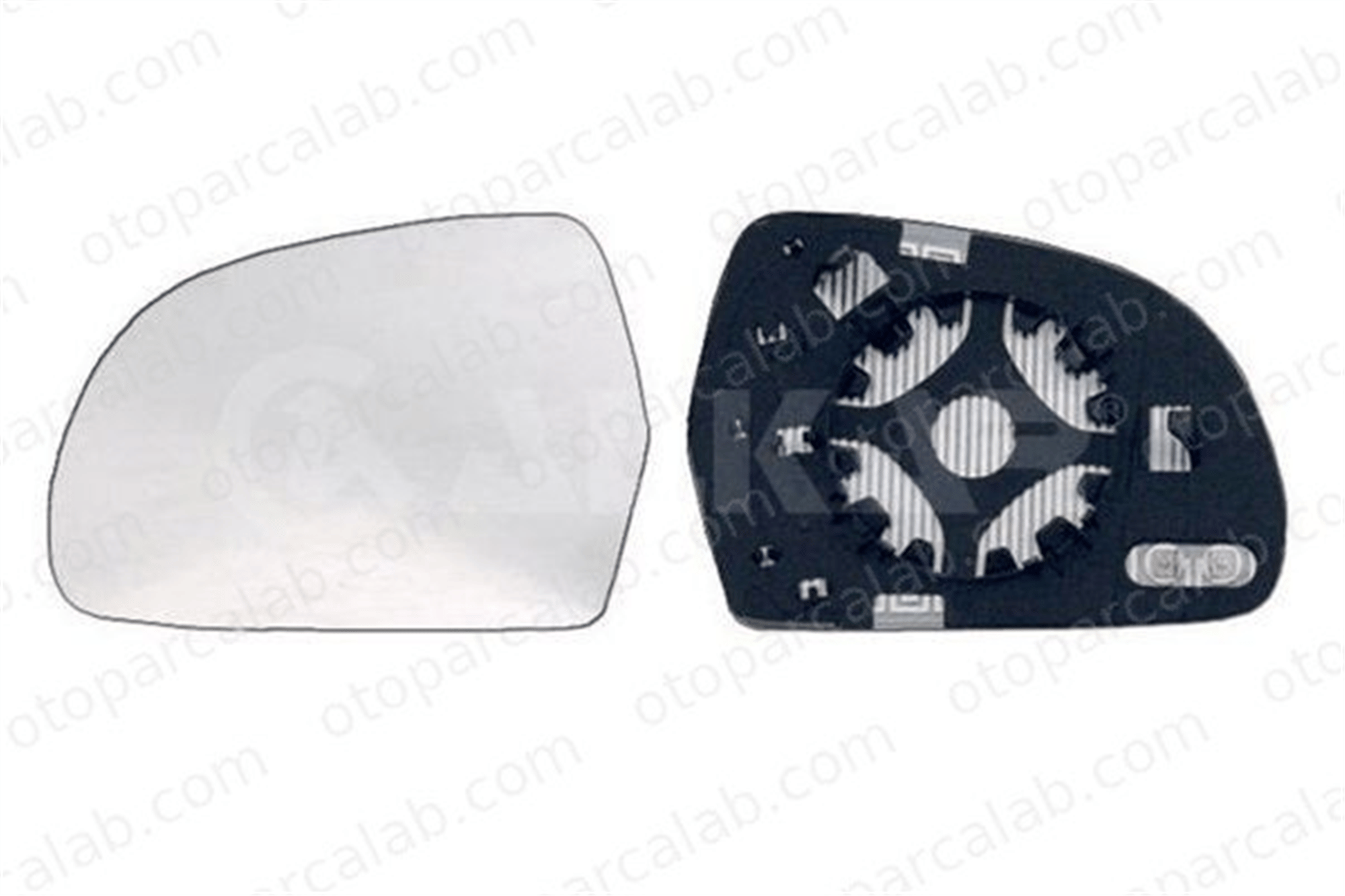 GVA 9110201 Ayna Camı Dış Sağ AUDI A3 A3 Sportback 4F0857536AF 4F0857536AE