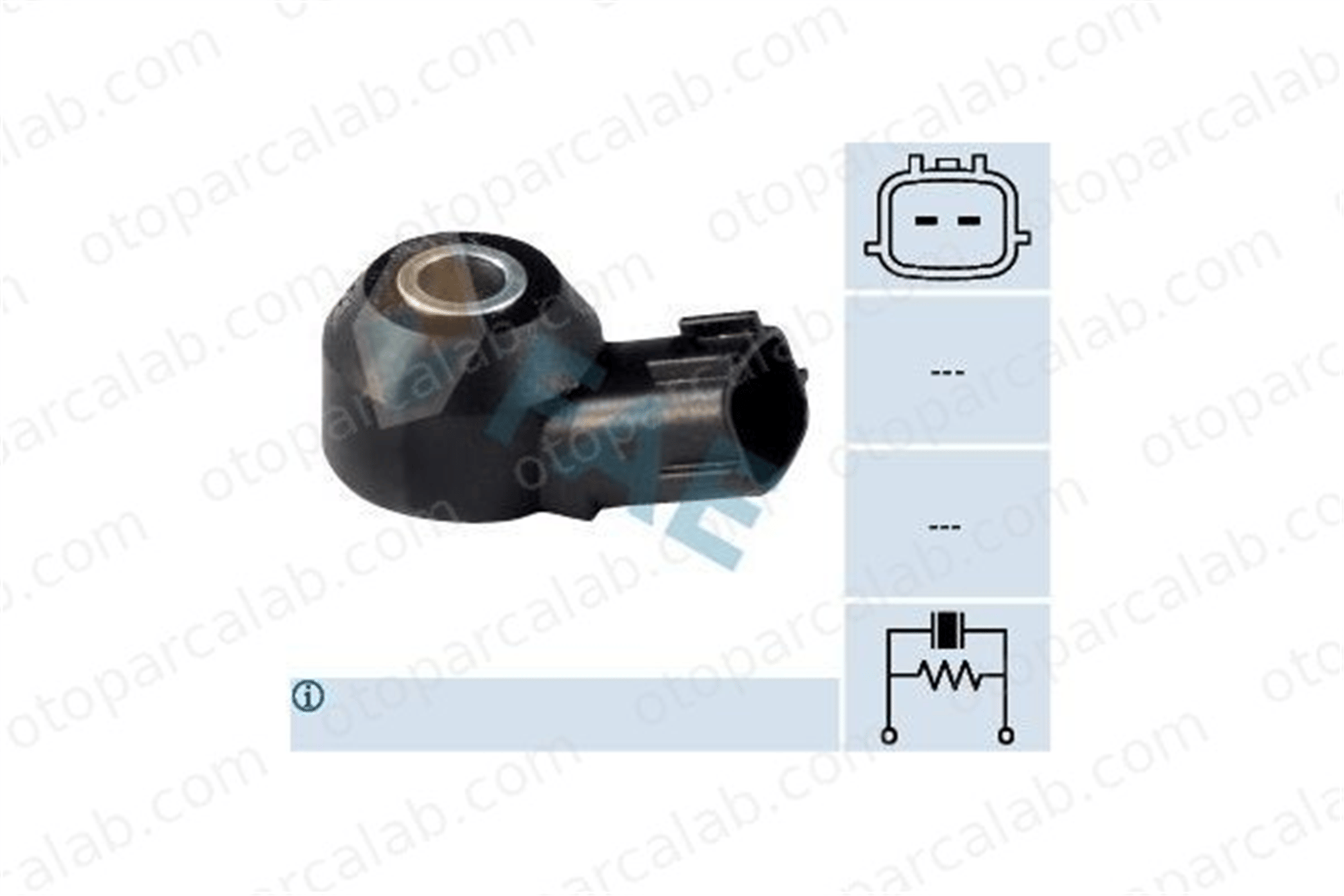 GVA GVA 5329010 Vuruntu Sensörü GVA FIAT PANDA PUNTO 46815152 46538111