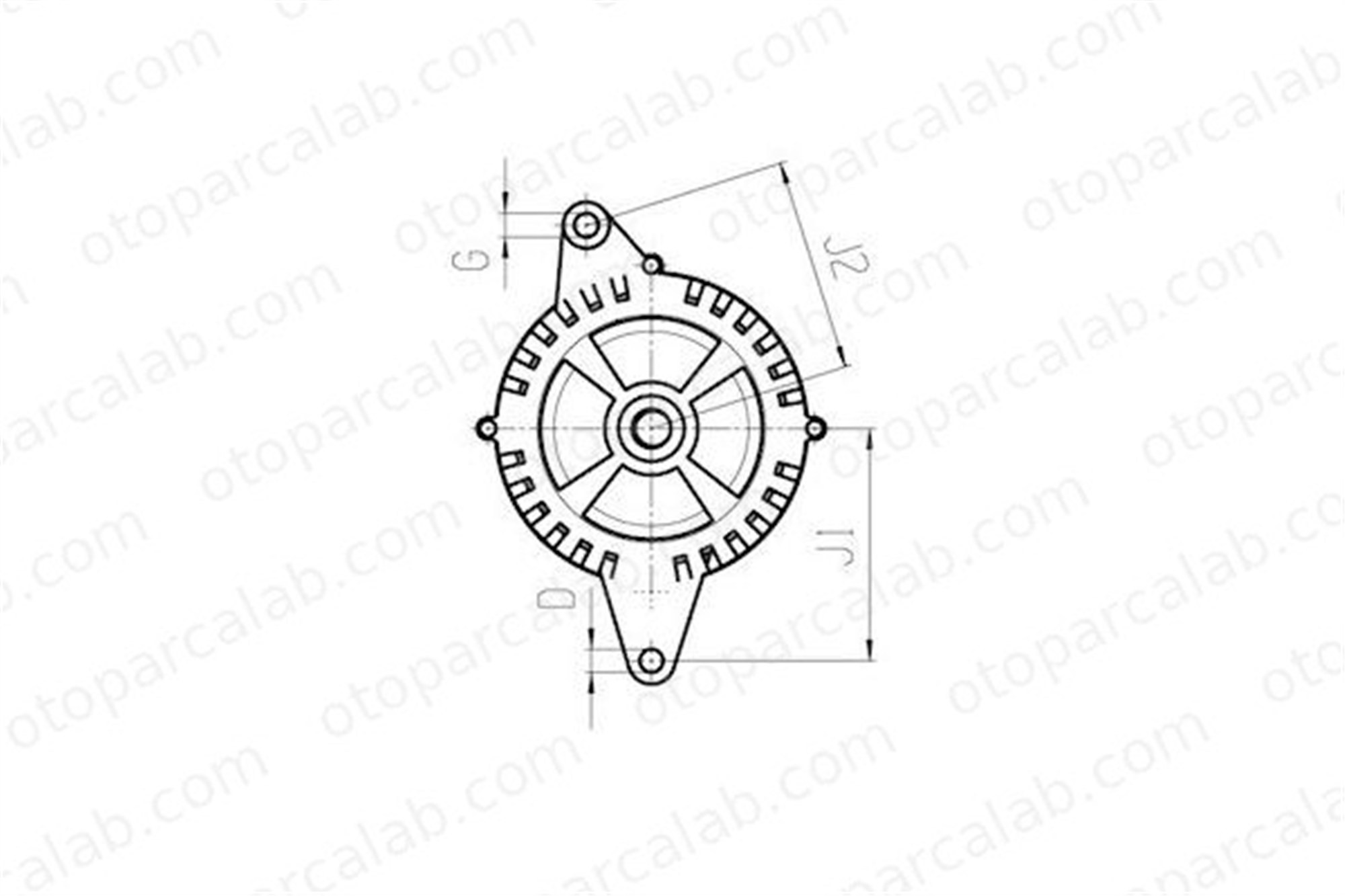 HC CARGO F 032 116 764 Alternatör HC-CARGO F 032 116 764 MERCEDES-BENZ AROCS ACTROS MP4 / MP5 3282431 5010179702