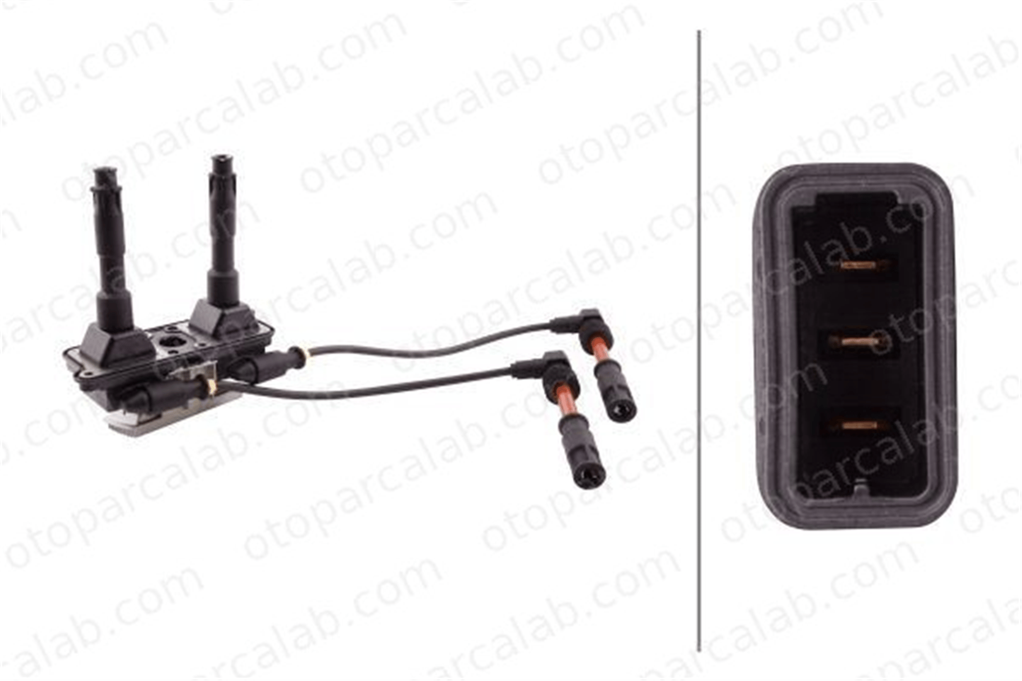 HELLA 5DA 358 057-551 Ateşleme Bobini AUDI A4 B5 Avant VW PASSAT B5 58905101A 058905101A