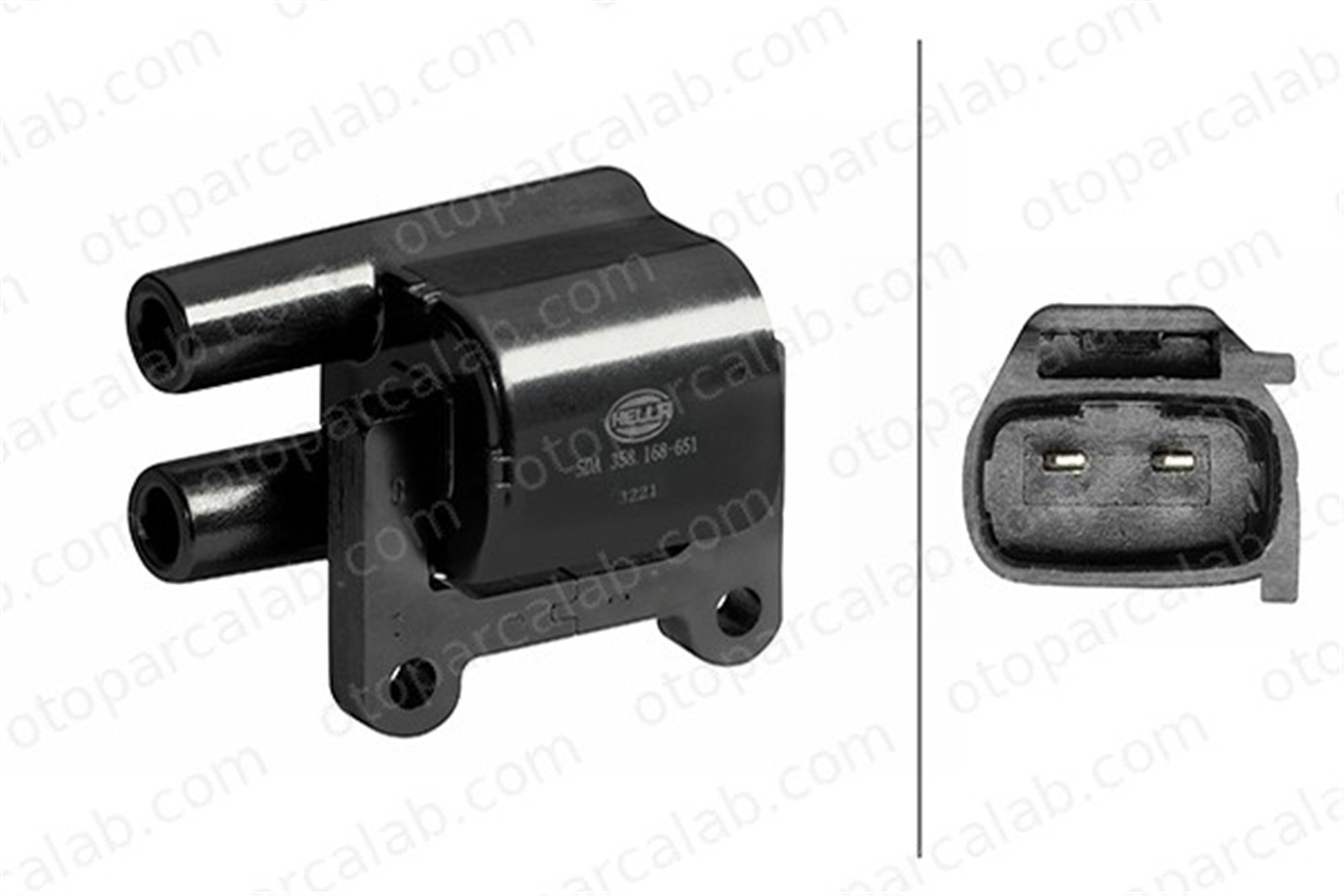 HELLA 5DA 358 168-651 Ateşleme Bobini HYUNDAI GETZ ACCENT II 2731022600