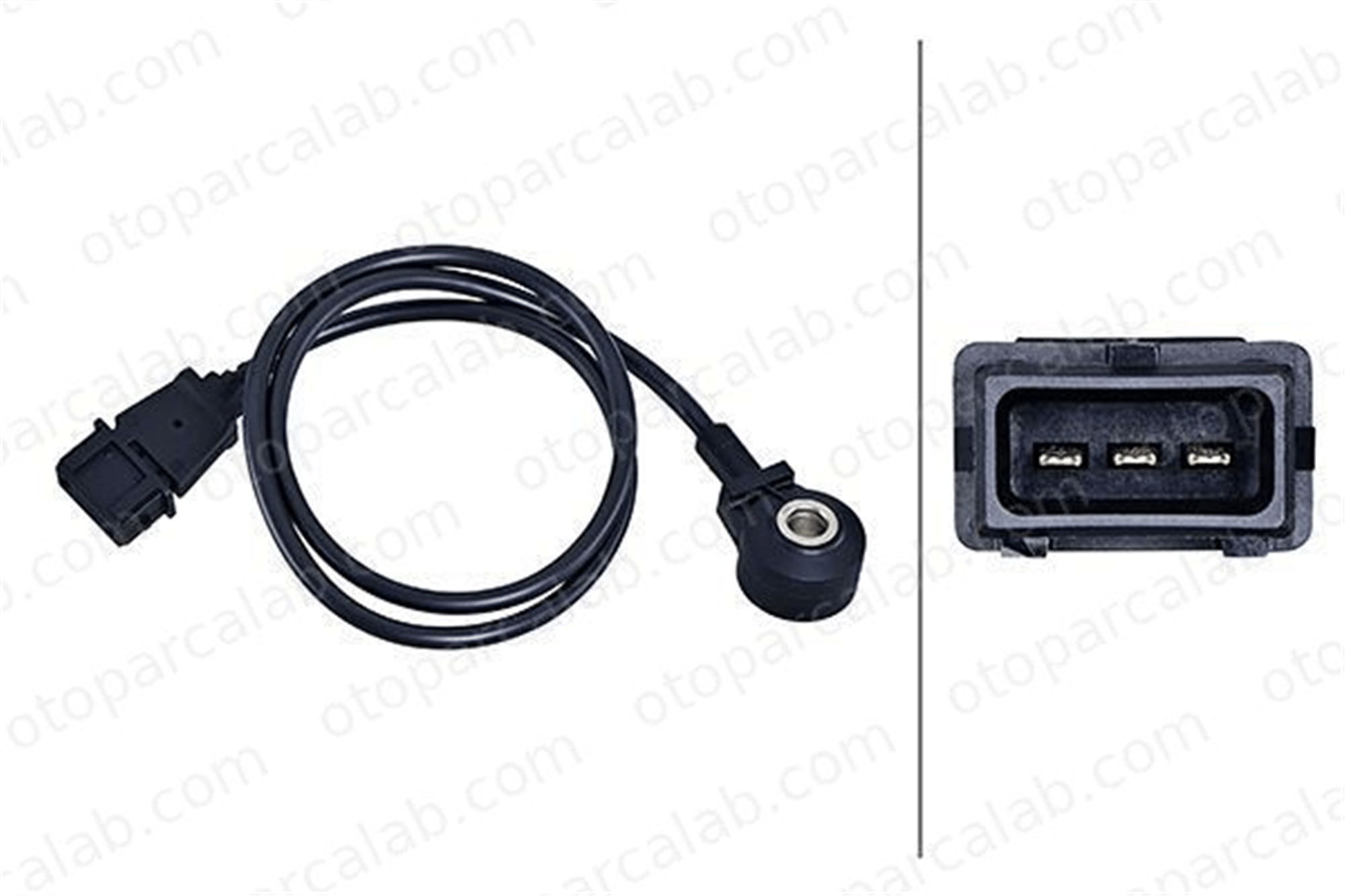 HELLA 6PG 013 114-391 Vuruntu Sensörü AUDI A6 C5 Avant A8 D2 34905377A 034905377A