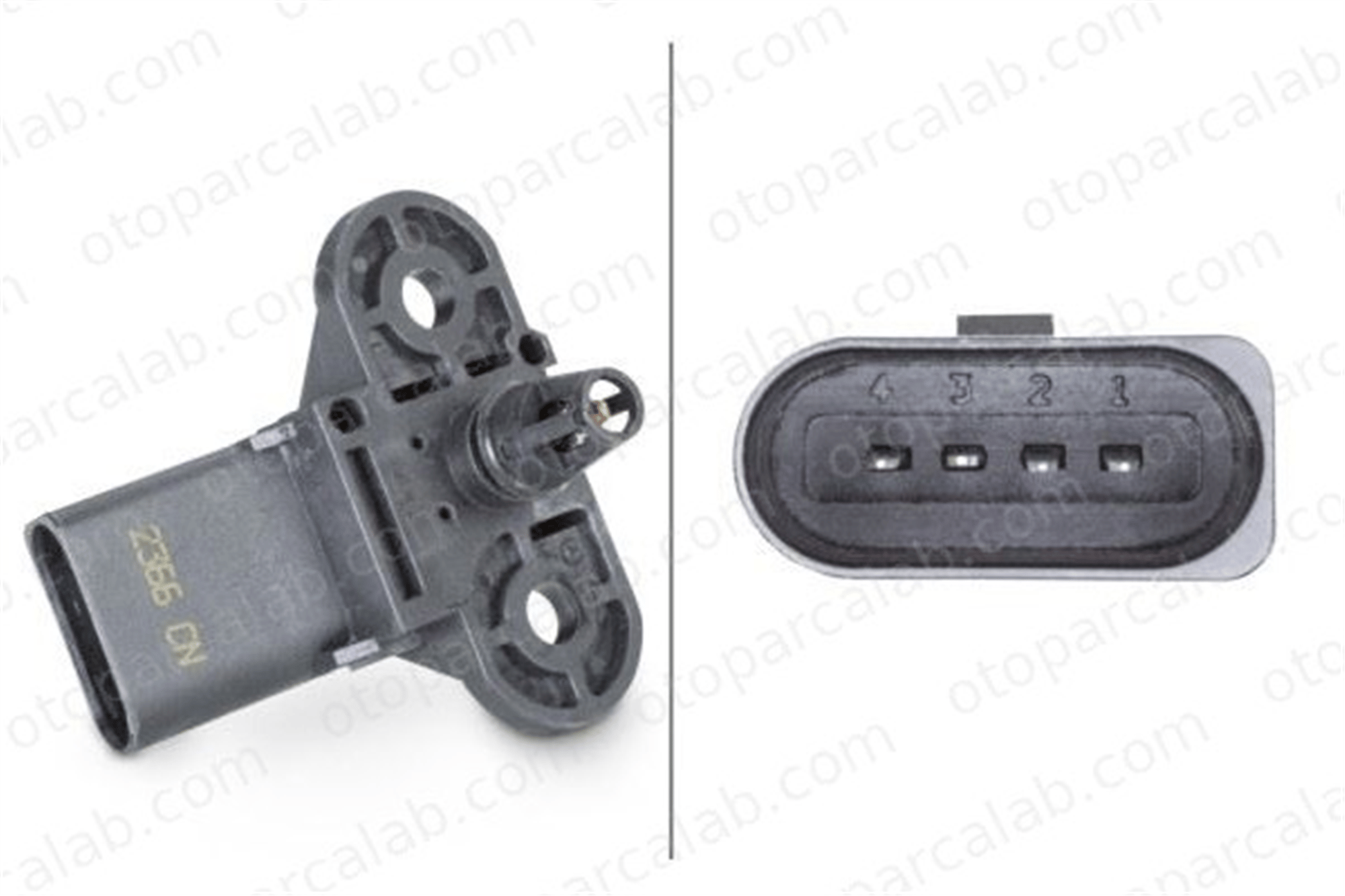 HELLA 6PP 009 400-261 MAP Sensörü SKODA OCTAVIA II Combi VW POLO 6B906051 06B906051