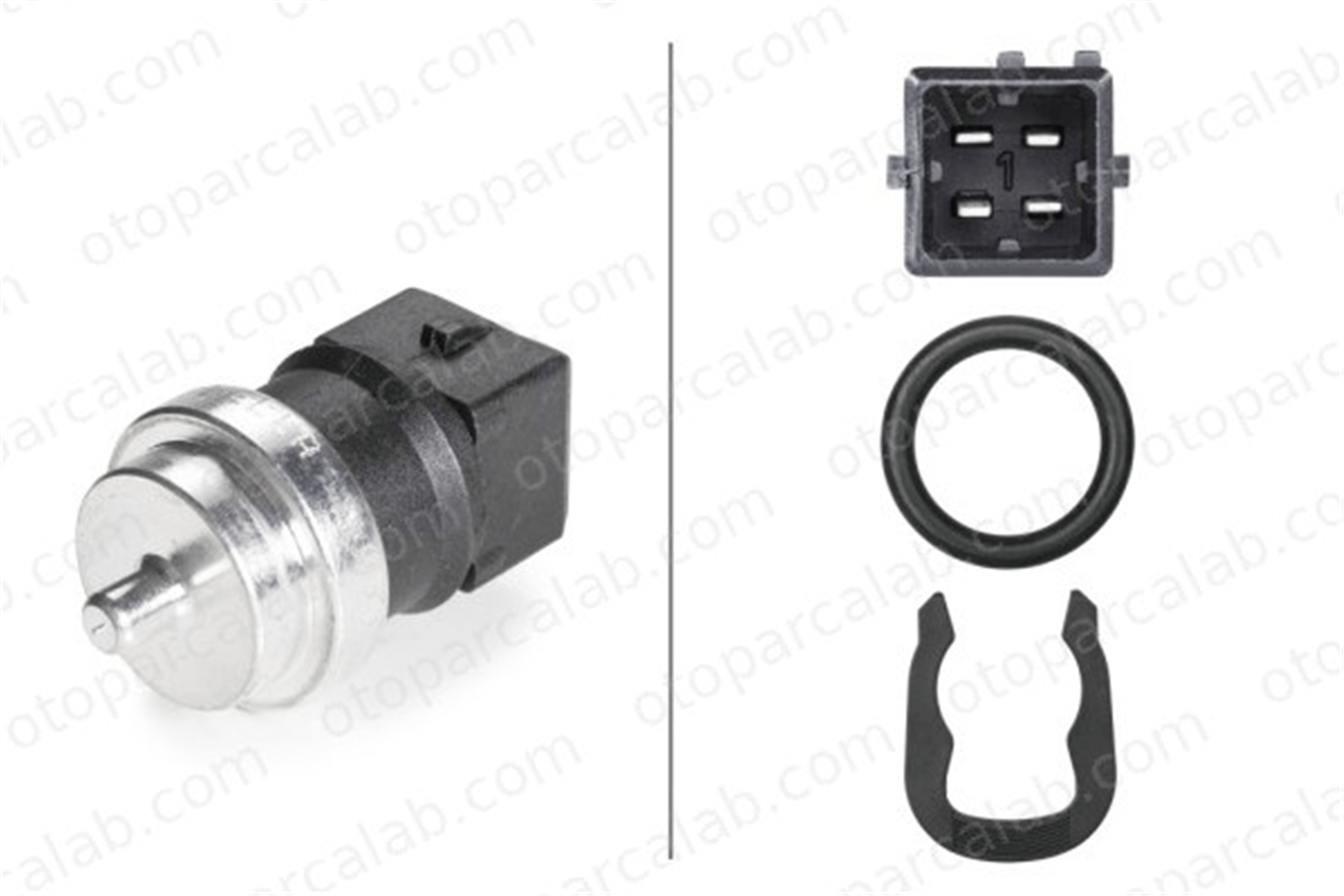 HELLA 6PT 009 309-551 Hararet Müşürü MITSUBISHI CARISMA CARISMA Sedan 7700105087 6001545356