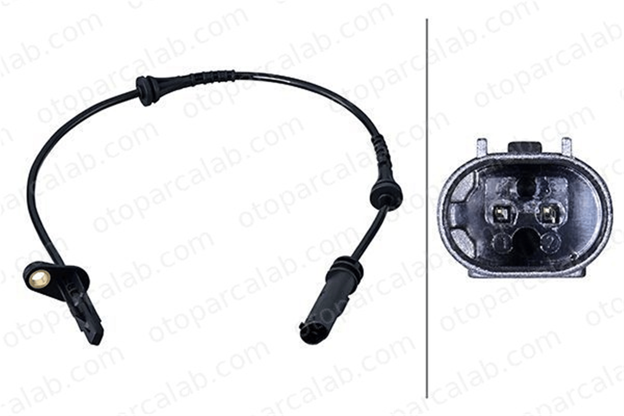 HELLA 6PU 358 216-111 Abs Sensörü Arka Sağ veya Sol BMW 3 3 Touring 34526894815 6894815