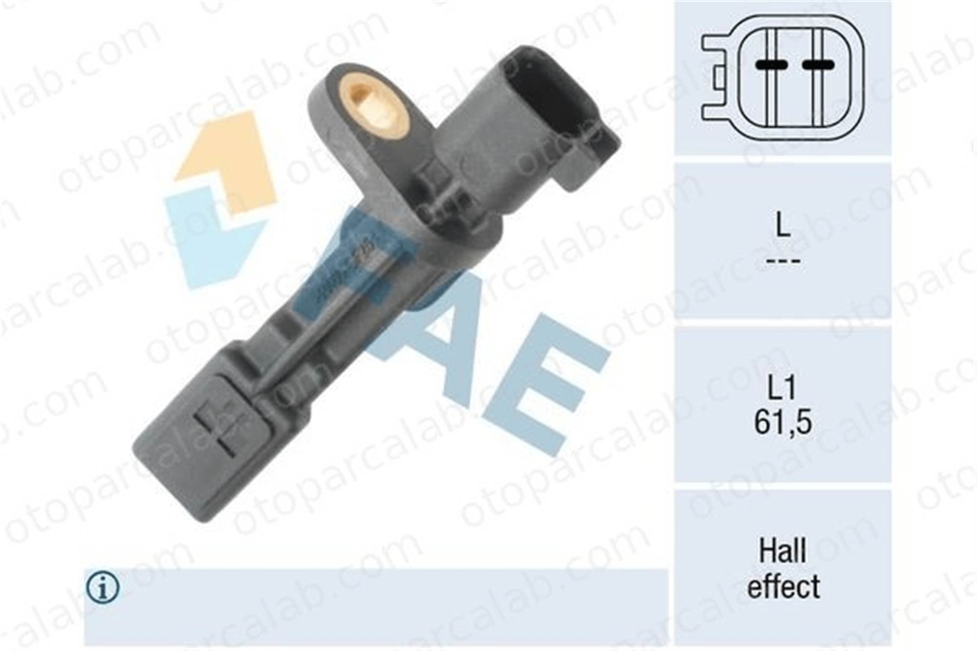 HELLA 6PU 358 218-721 Abs Sensörü Arka Sağ DODGE NITRO JEEP WRANGLER III 52125003AA 52125003AB