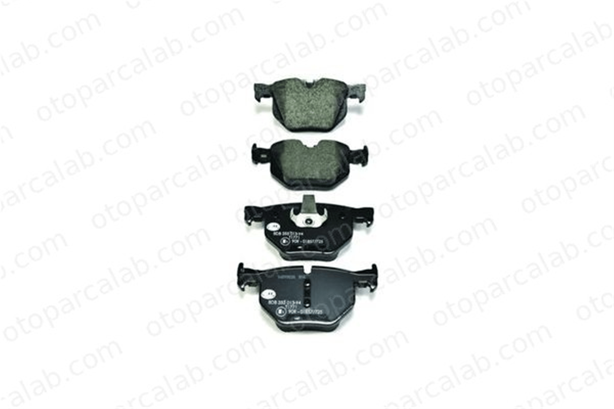 HELLA 8DB 355 013-941 Fren Disk Balata Arka BMW X5 X6 34216776937 2413040