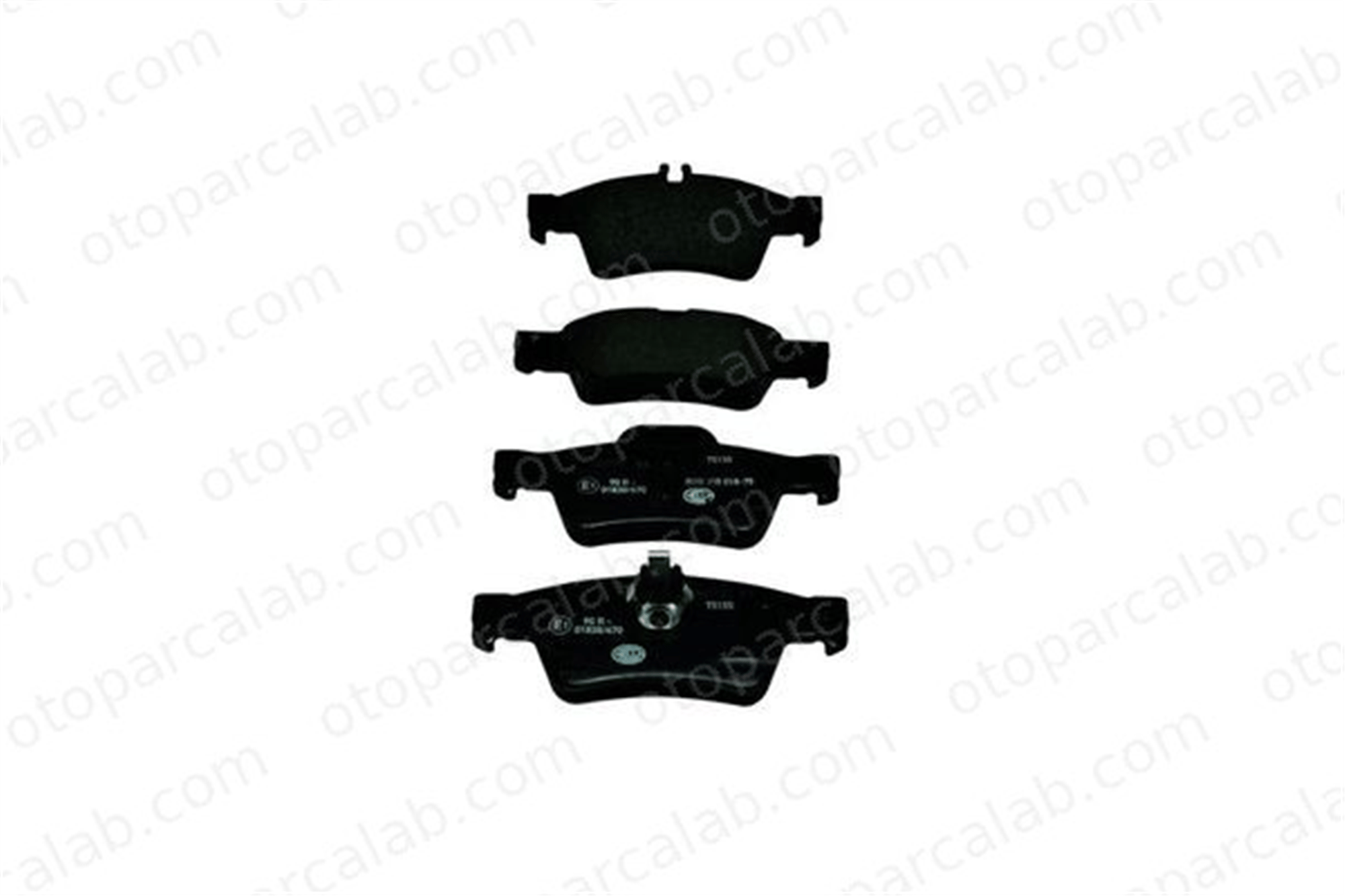 HELLA 8DB 355 018-751 Fren Disk Balata Arka MERCEDES-BENZ E-SERISI E-SERISI T-Model A0054209320 4230230