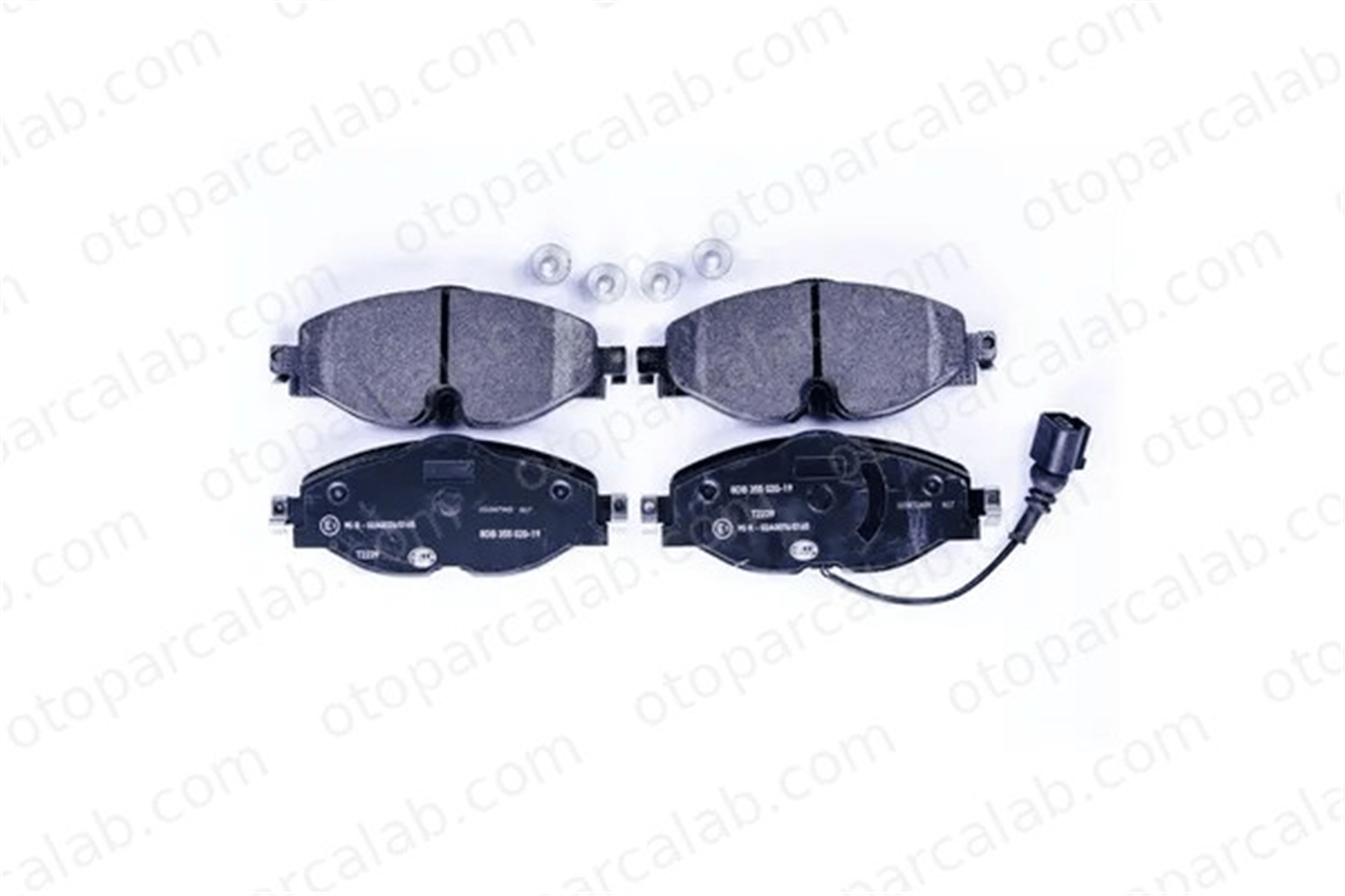 HELLA 8DB 355 020-191 Fren Disk Balata Ön VW GOLF VII SEAT LEON 8V0698151 8V0698151B