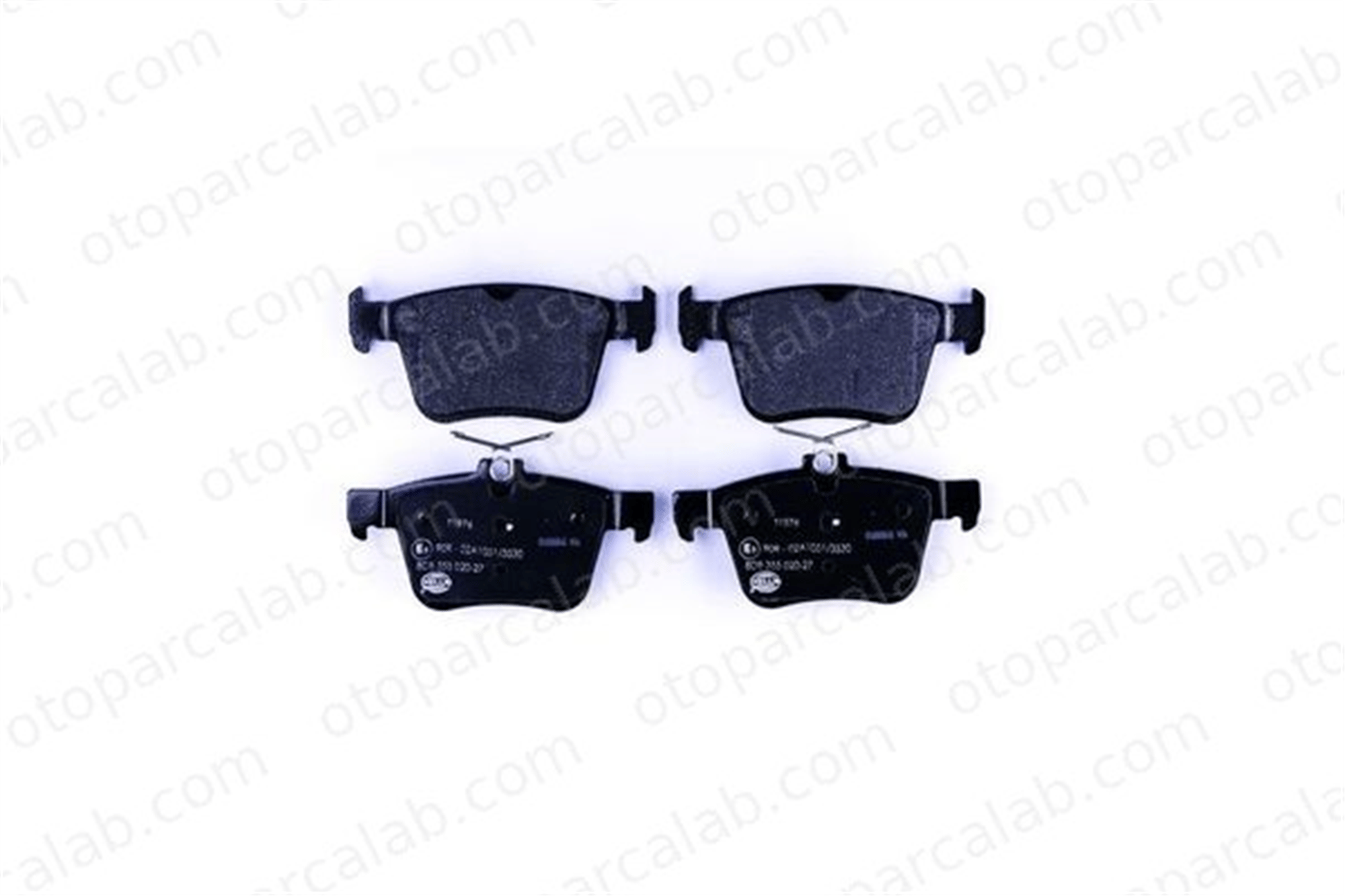 HELLA 8DB 355 020-271 Fren Disk Balata Arka VW GOLF VII SEAT LEON ST 5Q0698451C 8V0698451B