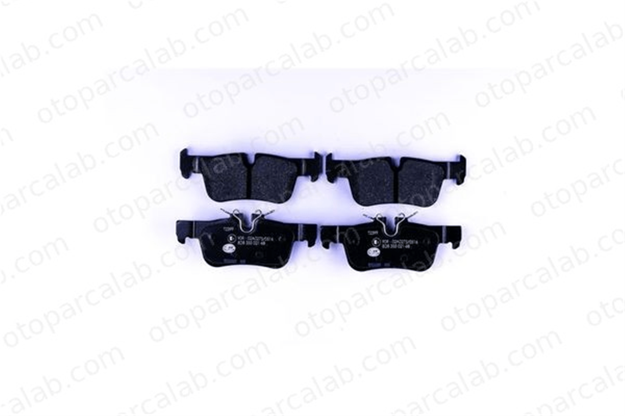HELLA 8DB 355 021-681 Fren Disk Balata Arka BMW X2 X1 34216859917 34201543683