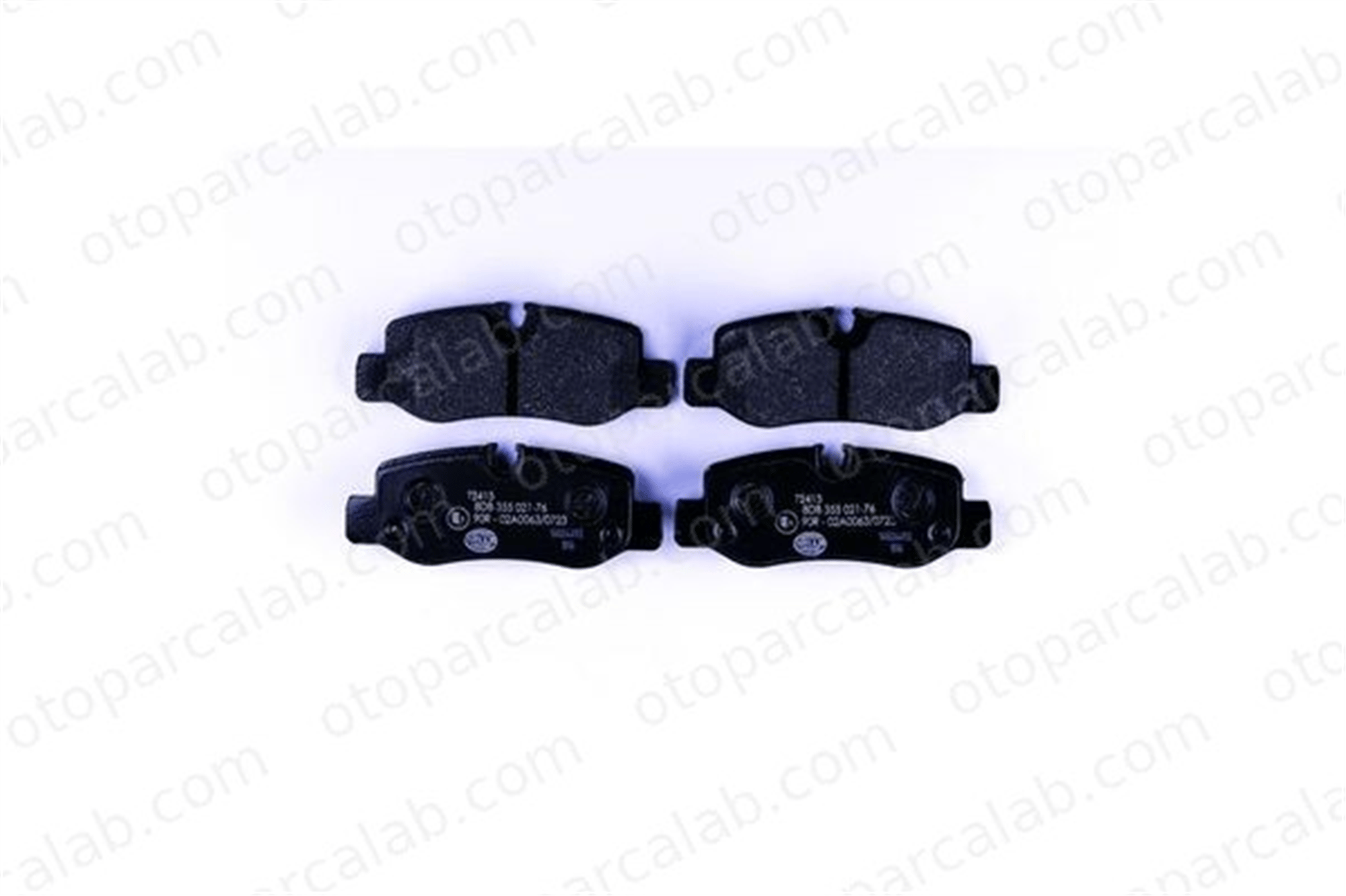 HELLA 8DB 355 021-761 Fren Disk Balata Arka MERCEDES-BENZ VITO Mixto VITO Tourer A4474200120 4474200120