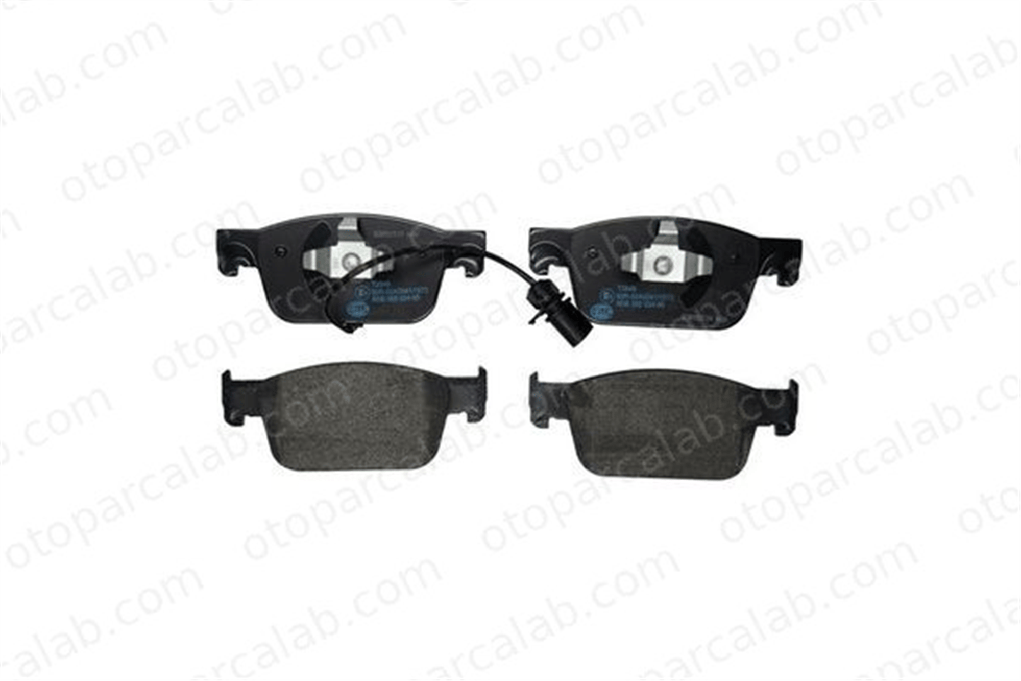 HELLA 8DB 355 024-951 Fren Disk Balata Ön AUDI A4 B9 A4 B9 Avant 8W0698151Q 8W0698151AA
