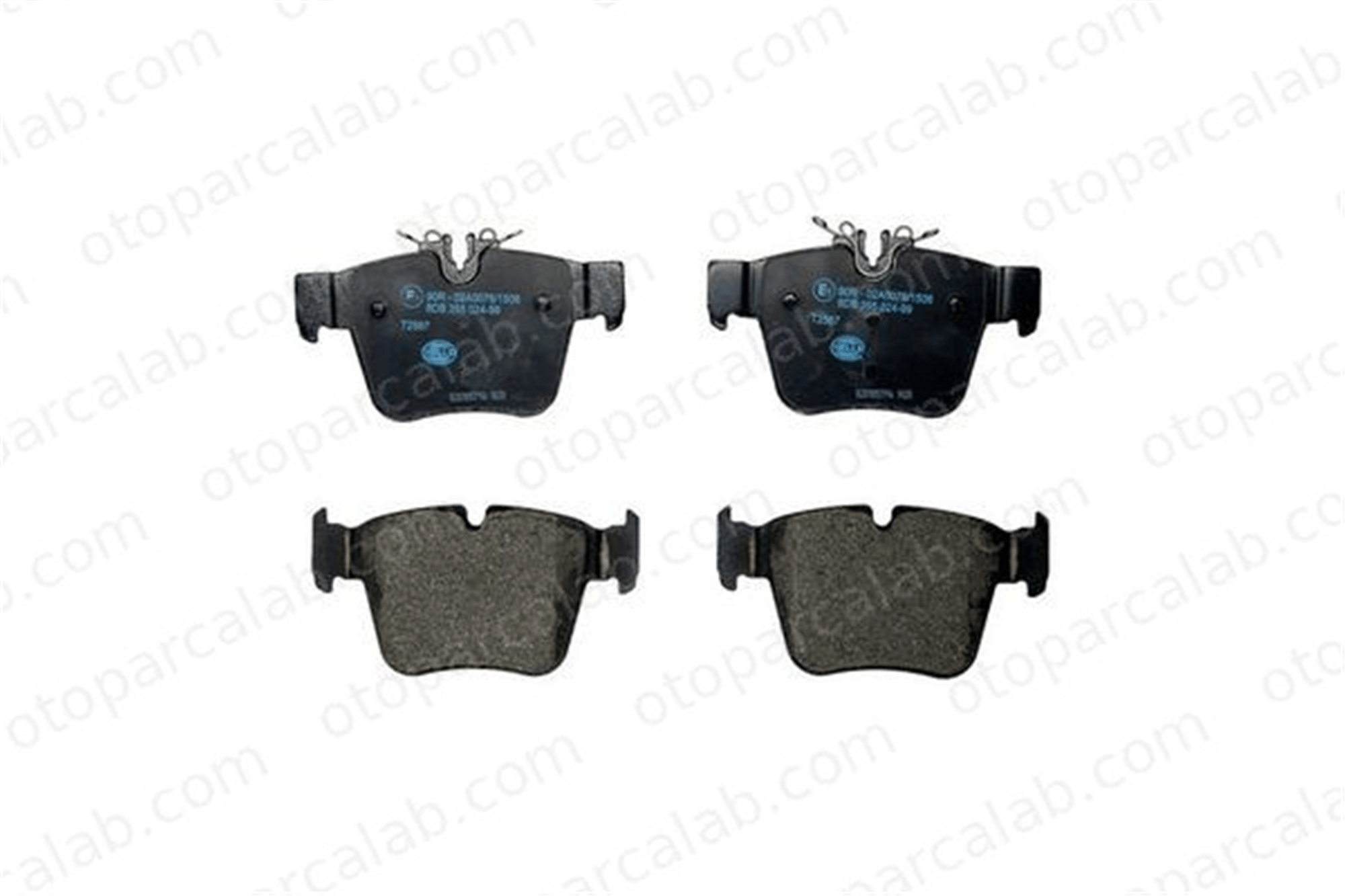 HELLA 8DB 355 024-991 Fren Disk Balata Arka MERCEDES-BENZ GLC GLC Coupe A0004205900 4205200