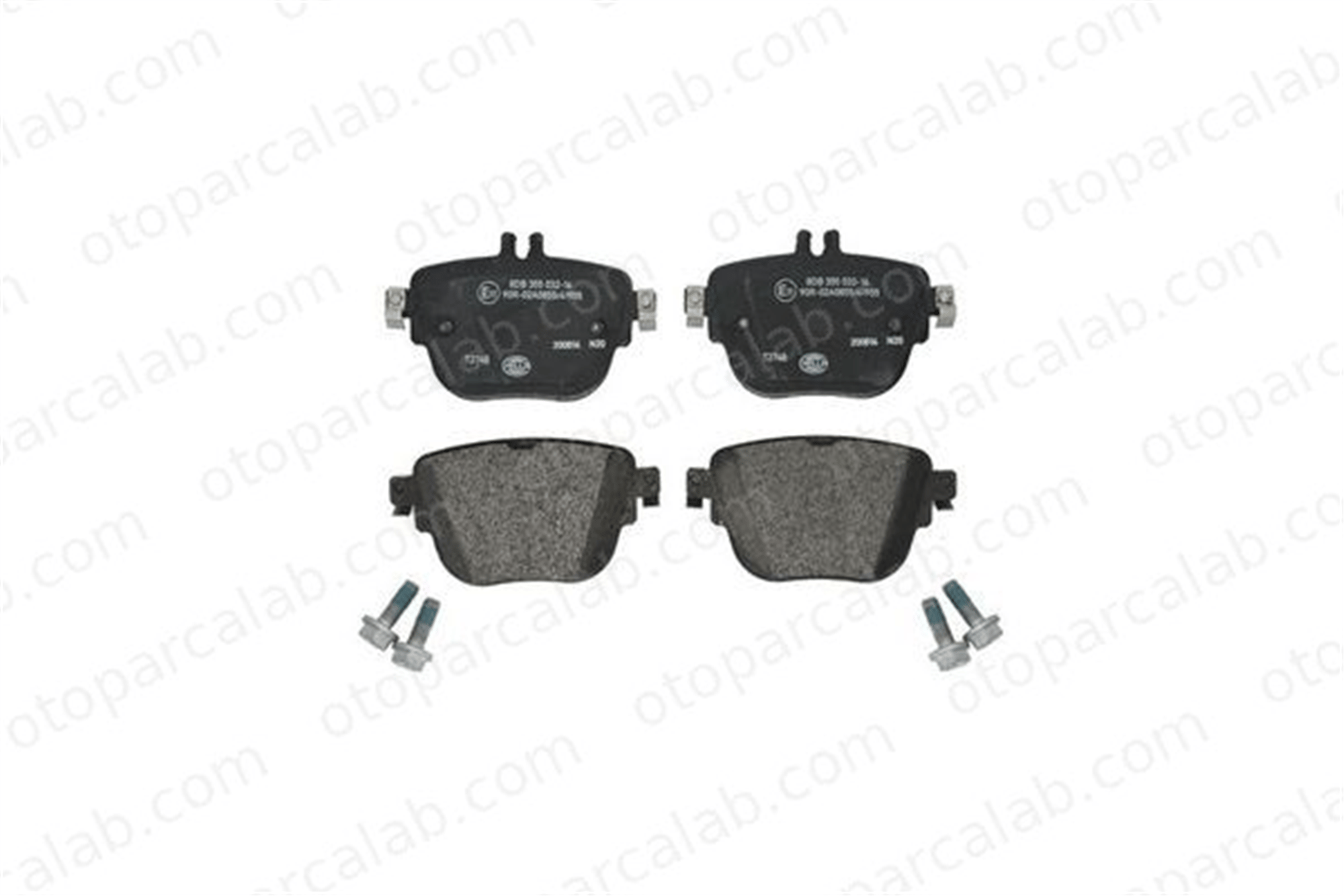 HELLA 8DB 355 032-161 Fren Disk Balata Arka MERCEDES-BENZ E-SERISI E-SERISI T-Model A0004206200 4206200