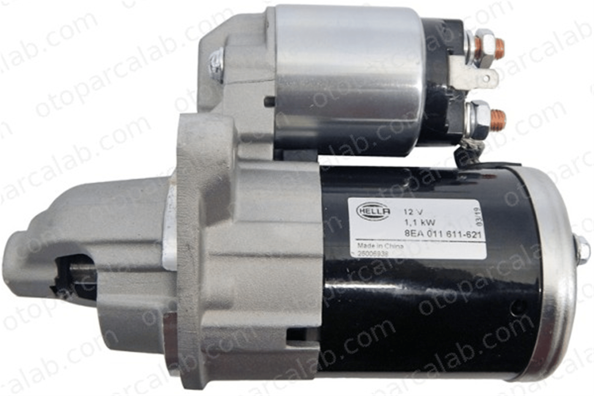 HELLA 8EA 011 611-621 Marş Dinamosu OPEL AGILA SUZUKI SPLASH M000T36971 M000T36971ZE