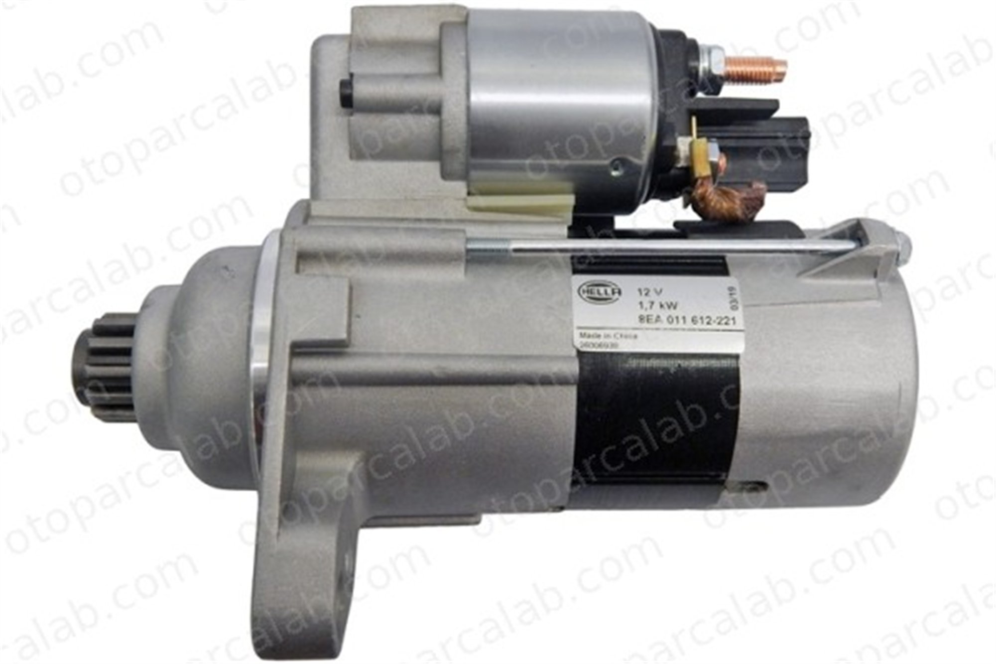 HELLA 8EA 011 612-221 Marş Dinamosu SKODA FABIA II FABIA II Combi 2Z911023M 02Z911023M
