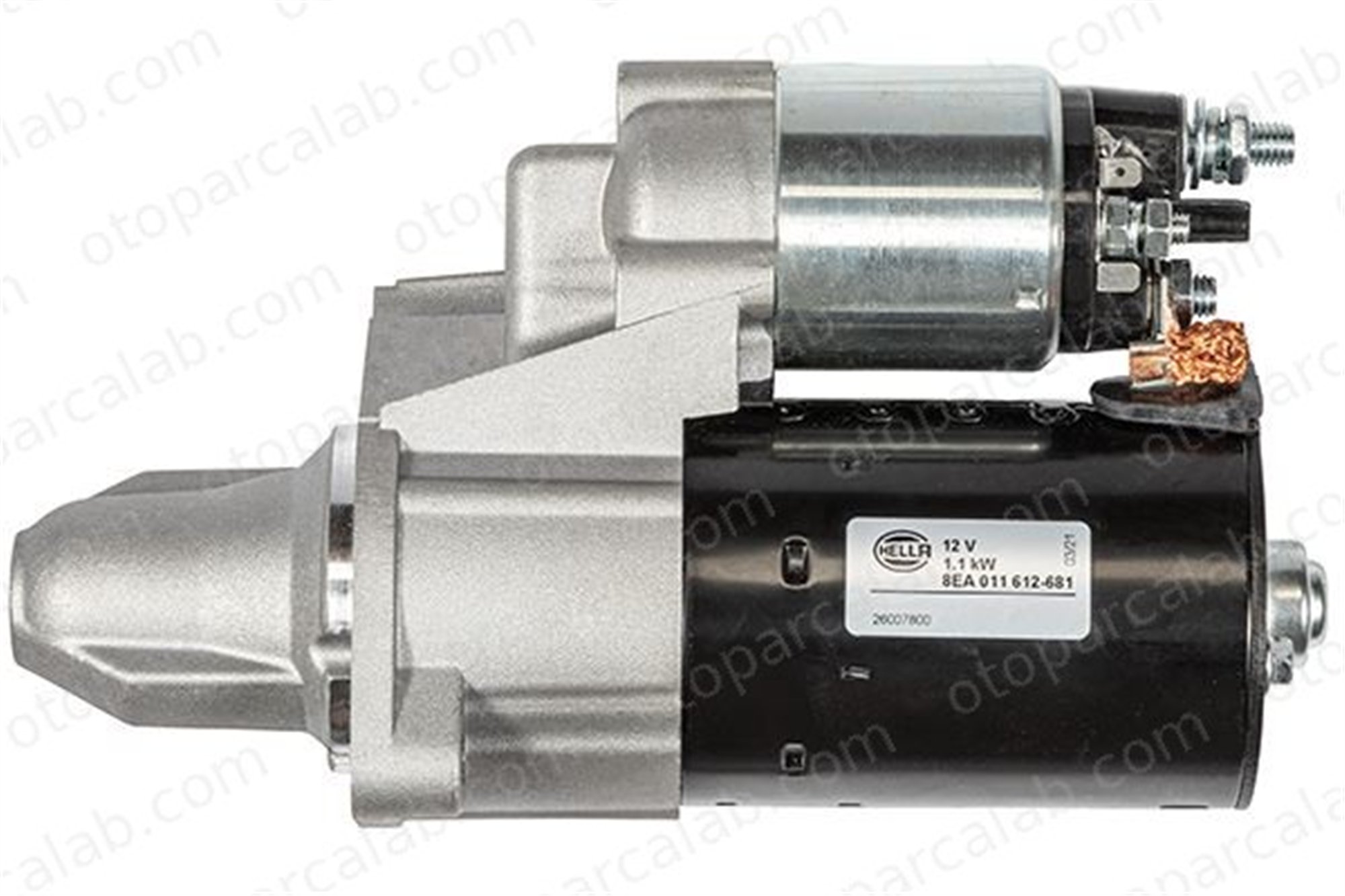 HELLA 8EA 011 612-681 Marş Dinamosu MERCEDES-BENZ E-SERISI T-Model C-SERISI 61510501 0061510501