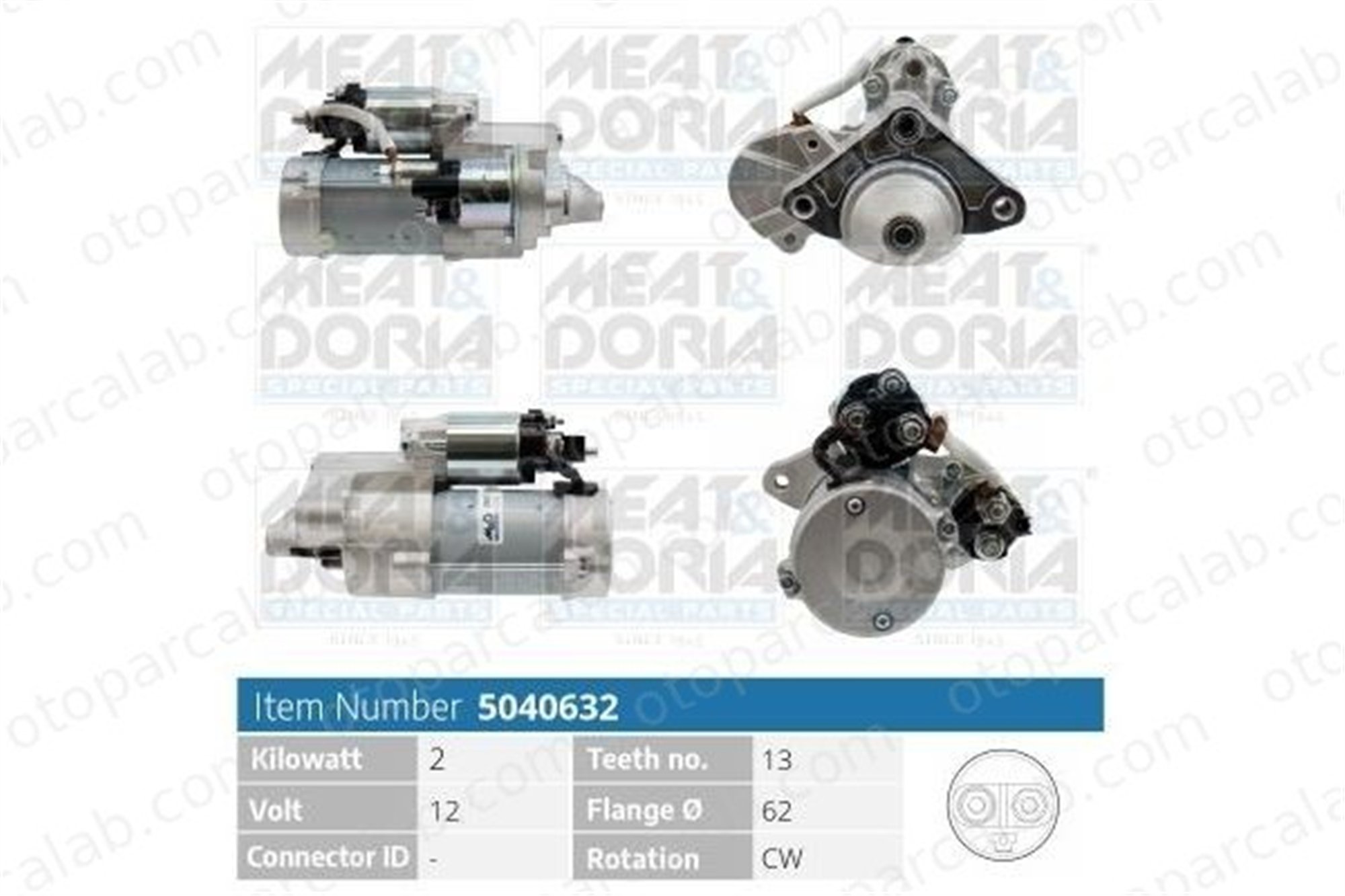 HELLA 8EA 011 612-831 Marş Dinamosu FORD GALAXY III S-MAX 1870892 DS7T11000LD