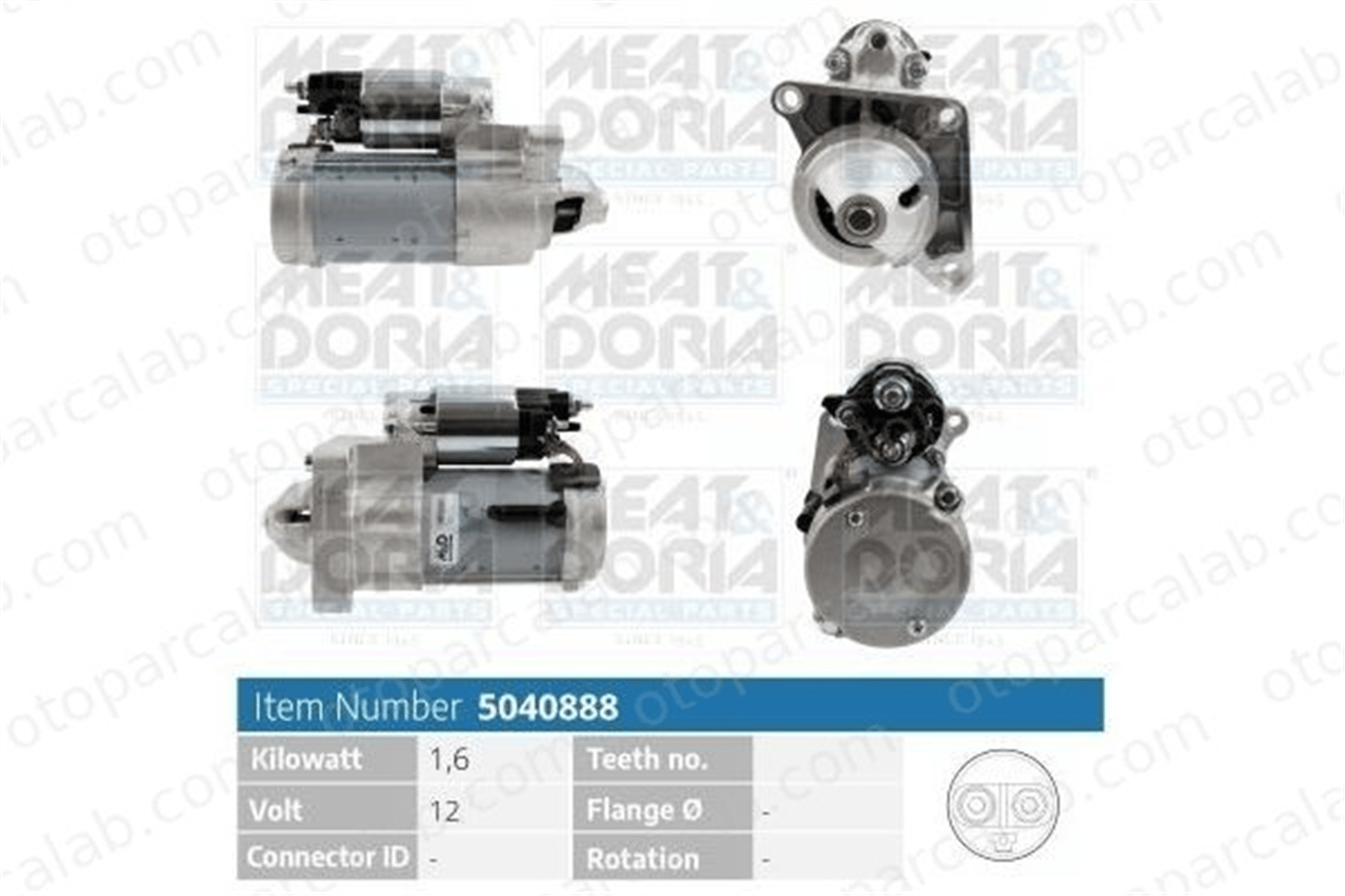 HELLA 8EA 011 612-921 Marş Dinamosu MINI MINI BMW X1 12417645979 12417645980