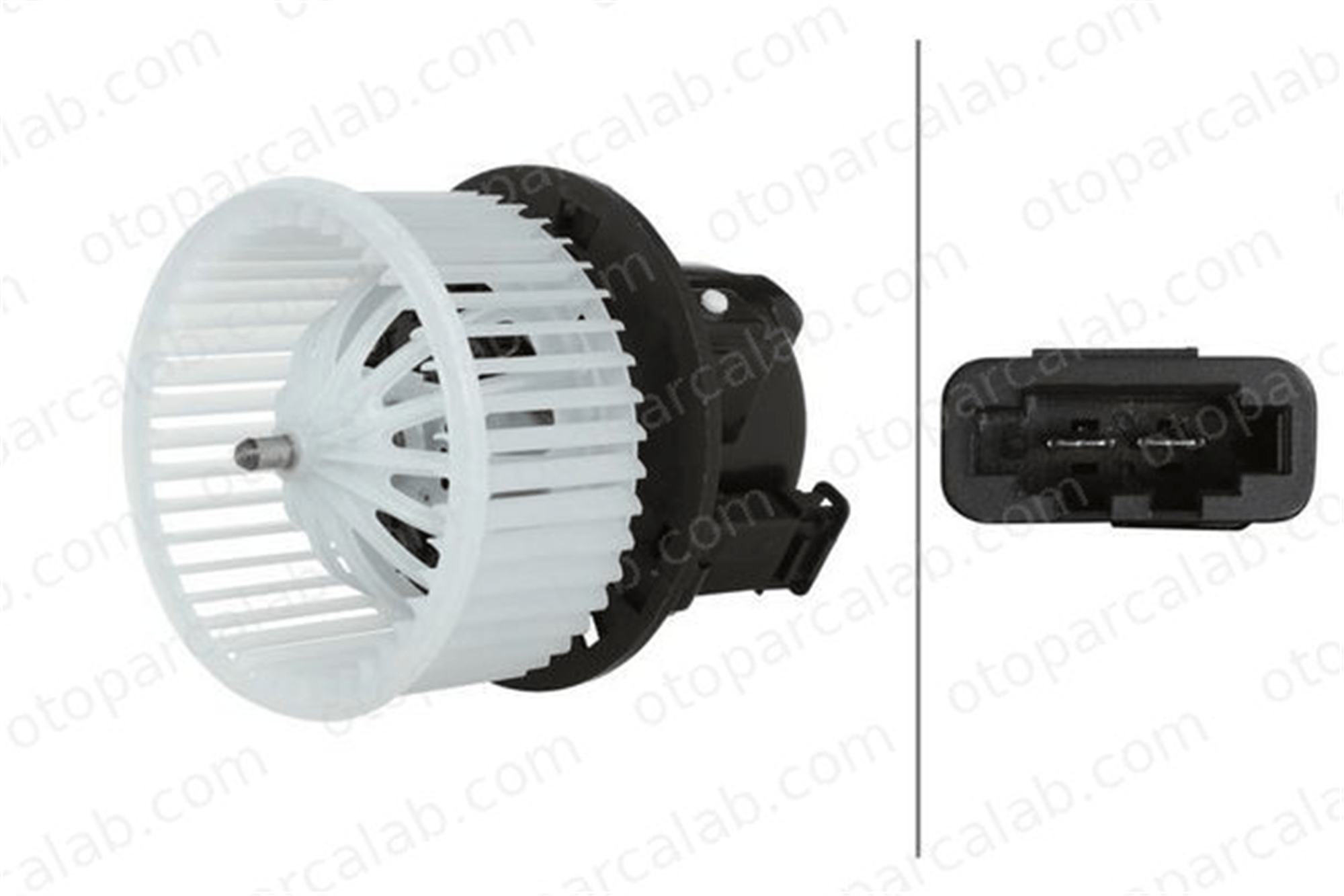 HELLA 8EW 366 400-331 Kalorifer Motoru VOLVO V60 I V70 III LR002630 LR009738