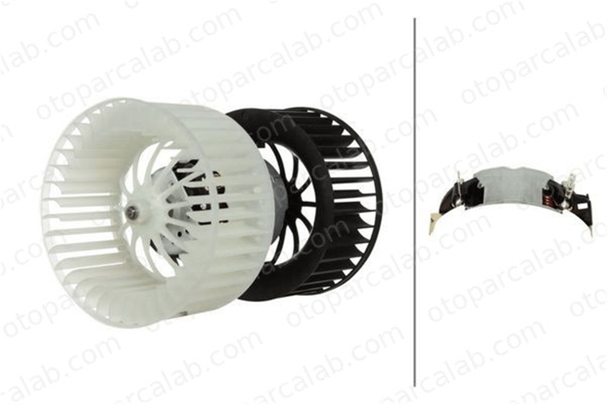 HELLA 8EW 366 400-511 Kalorifer Motoru BMW 3 3 Coupe 64118390208 64111468453