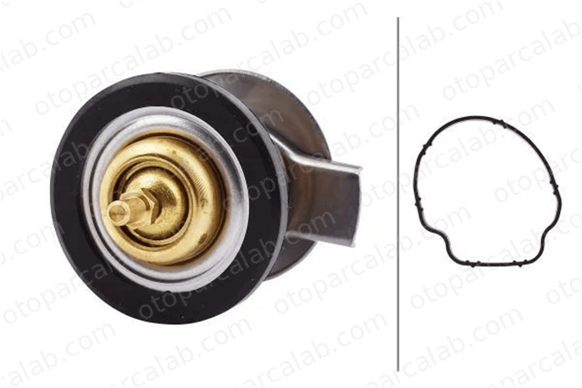 HELLA 8MT 354 777-591 Termostat 87 °C MERCEDES-BENZ E-SERISI T-Model M-SERISI A6422002015 A6422000215