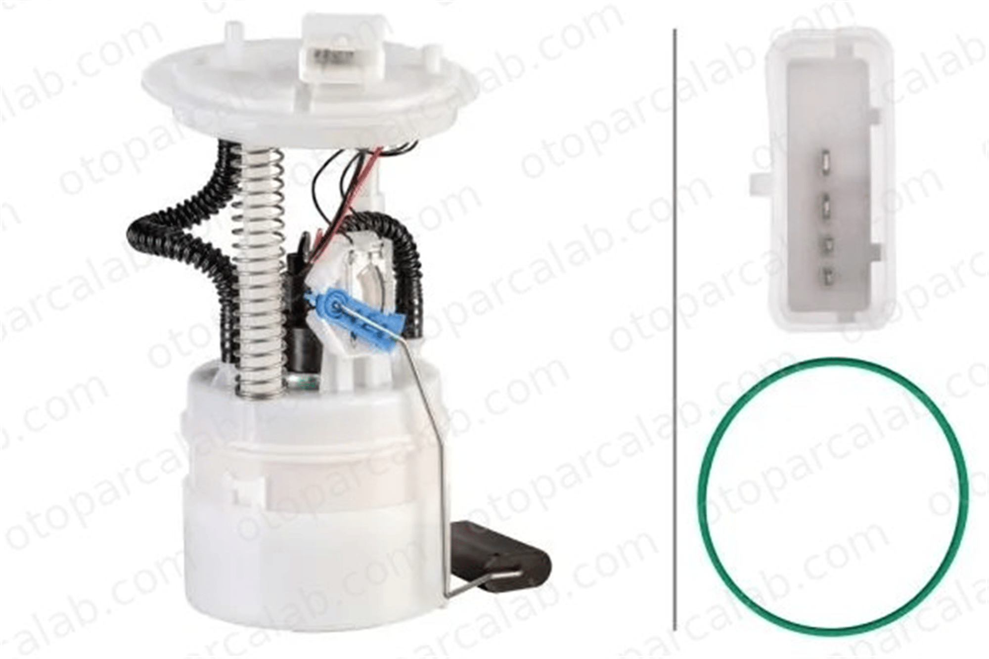 HELLA 8TF 358 106-001 Depo Şamandırası ALFA ROMEO MITO FIAT GRANDE PUNTO 51868774 55700362