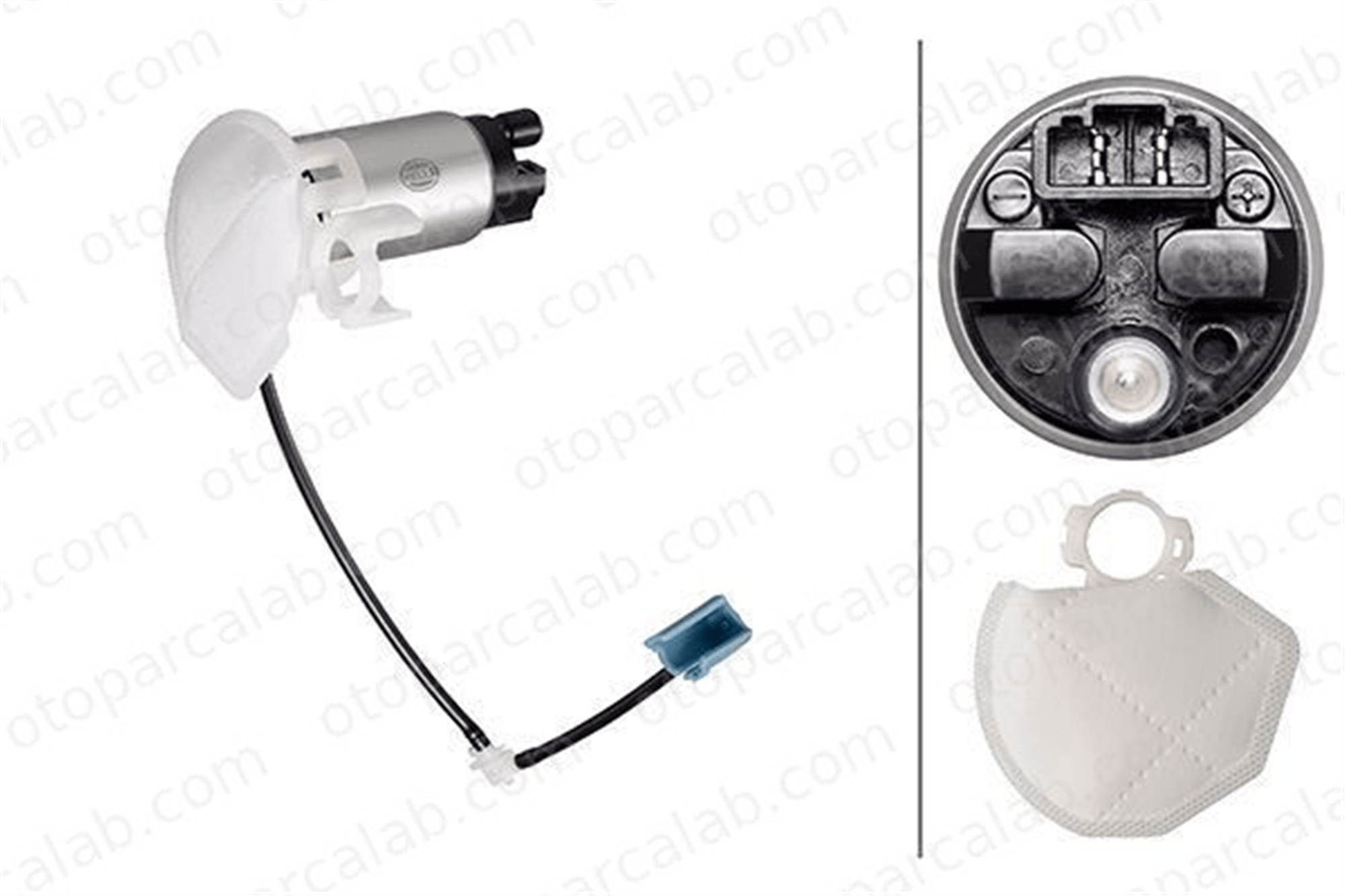 HELLA 8TF 358 304-781 Depo Şamandırası TOYOTA 4 RUNNER III URBAN CRUISER 2322021211