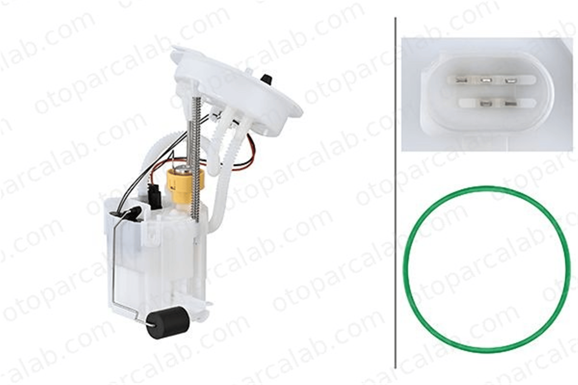HELLA 8TF 358 304-961 Depo Şamandırası BMW 3 Gran Turismo 3 16117414491