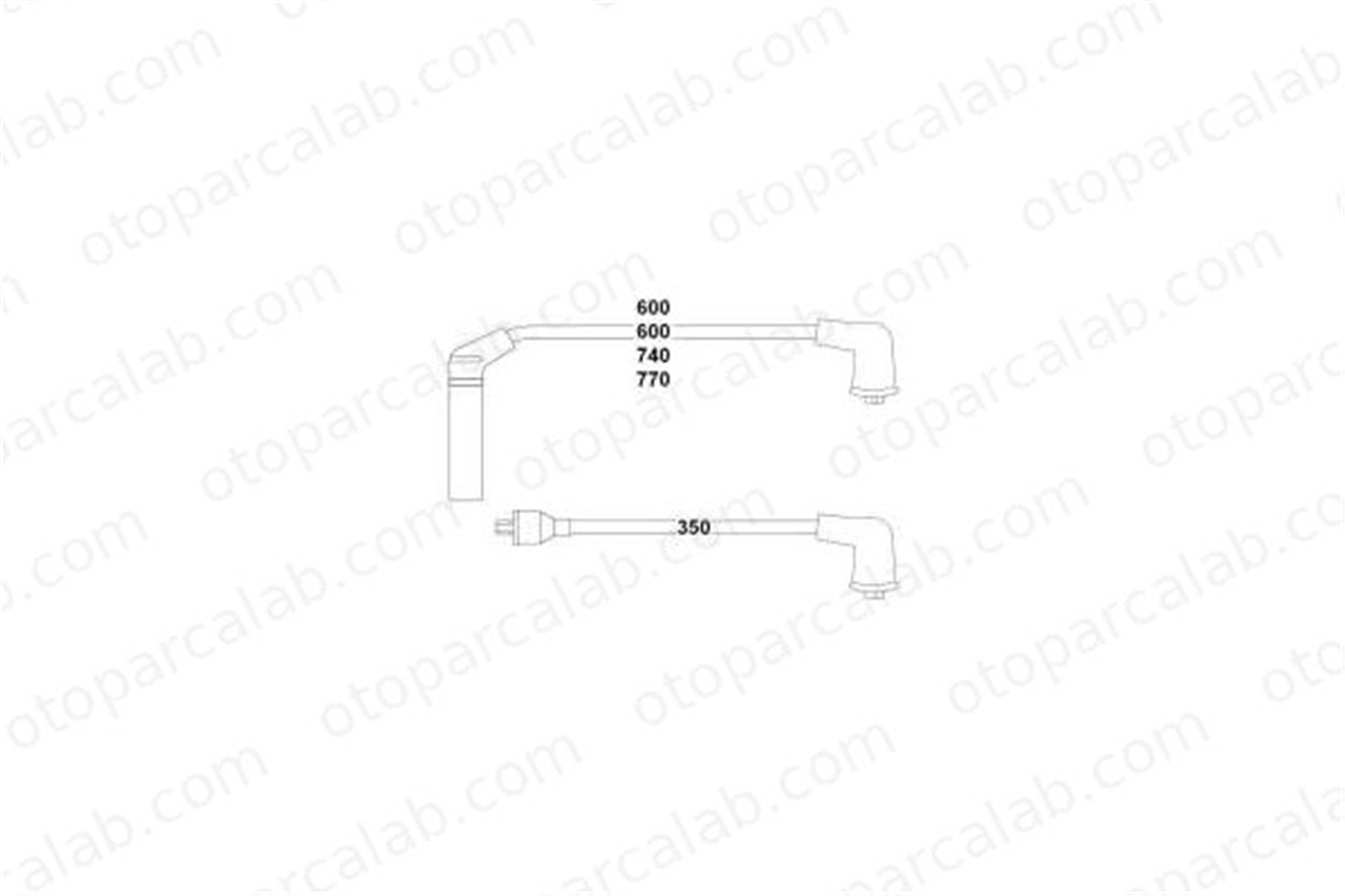 HELLUX HBK3188 Buji Kablosu HYUNDAI PONY HONDA JAZZ I 2750124B10 2750124C00