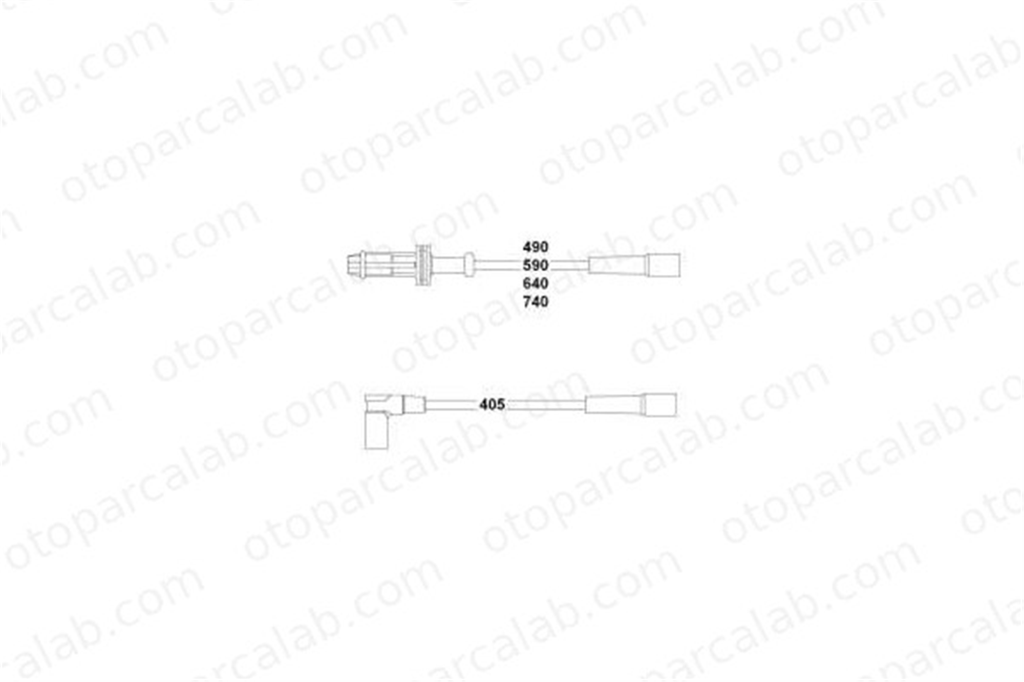 HELLUX HBK3289 Buji Kablosu CITROËN AX BX 5967K6 5967C8