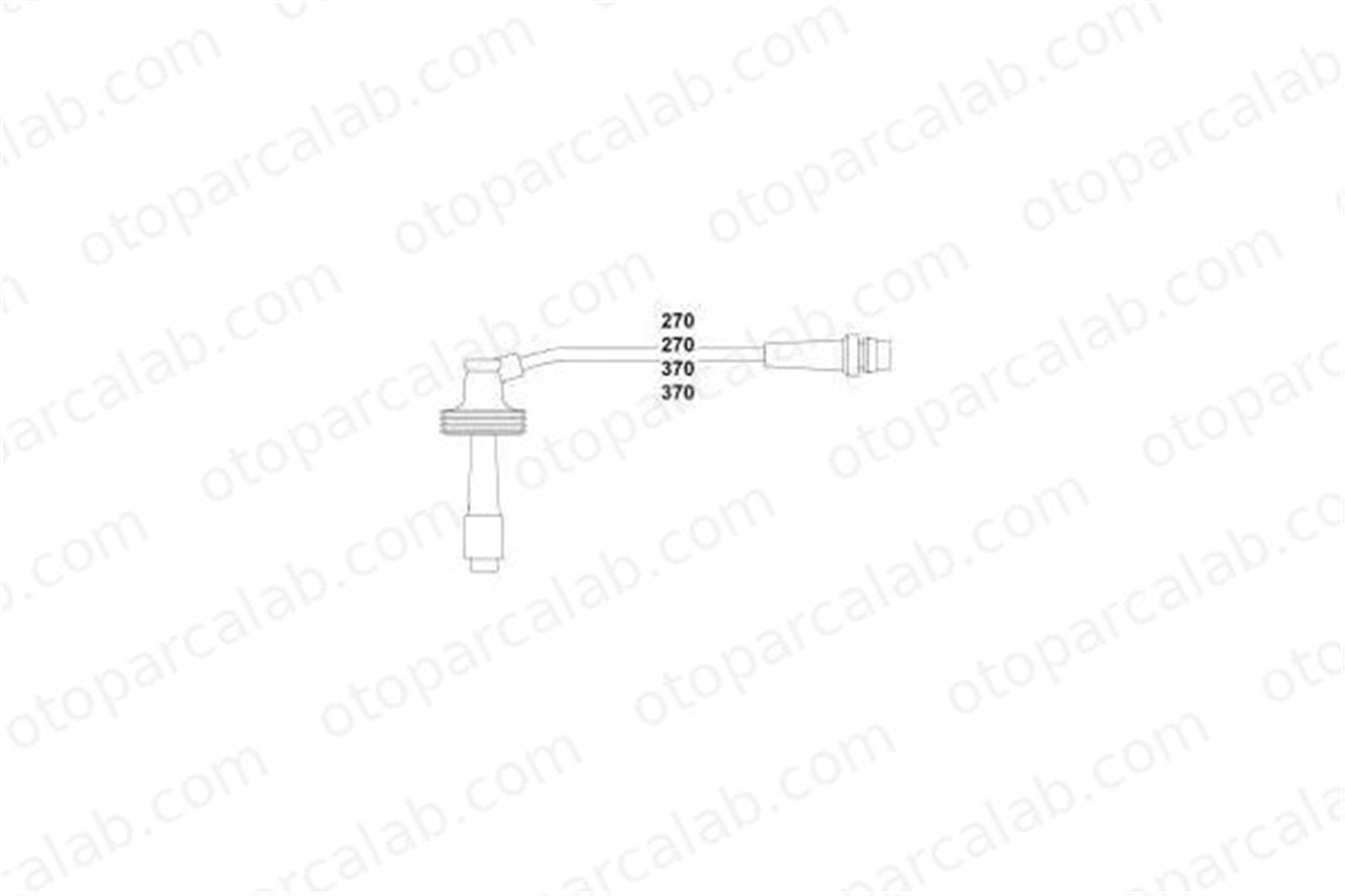 HELLUX HBK3314 Buji Kablosu VOLVO V40 Station wagon S40 I 7431275284 1275284
