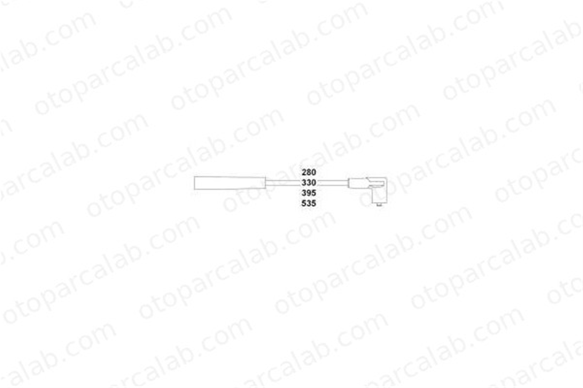 HELLUX HBK3363 Buji Kablosu DACIA LOGAN LOGAN MCV 224404252R 8200943801